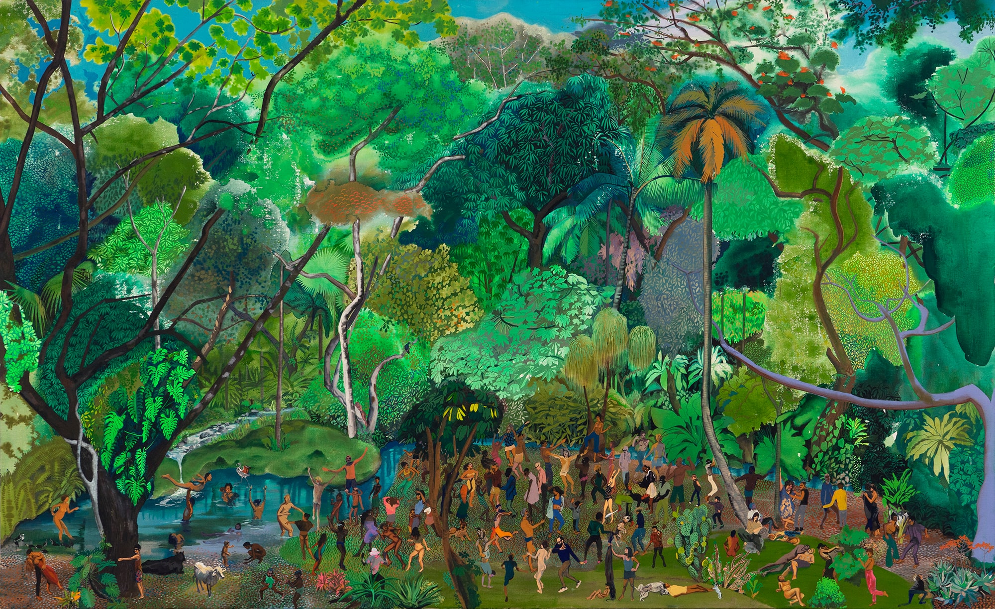 Venha dançar – convidou a natureza gentilmente