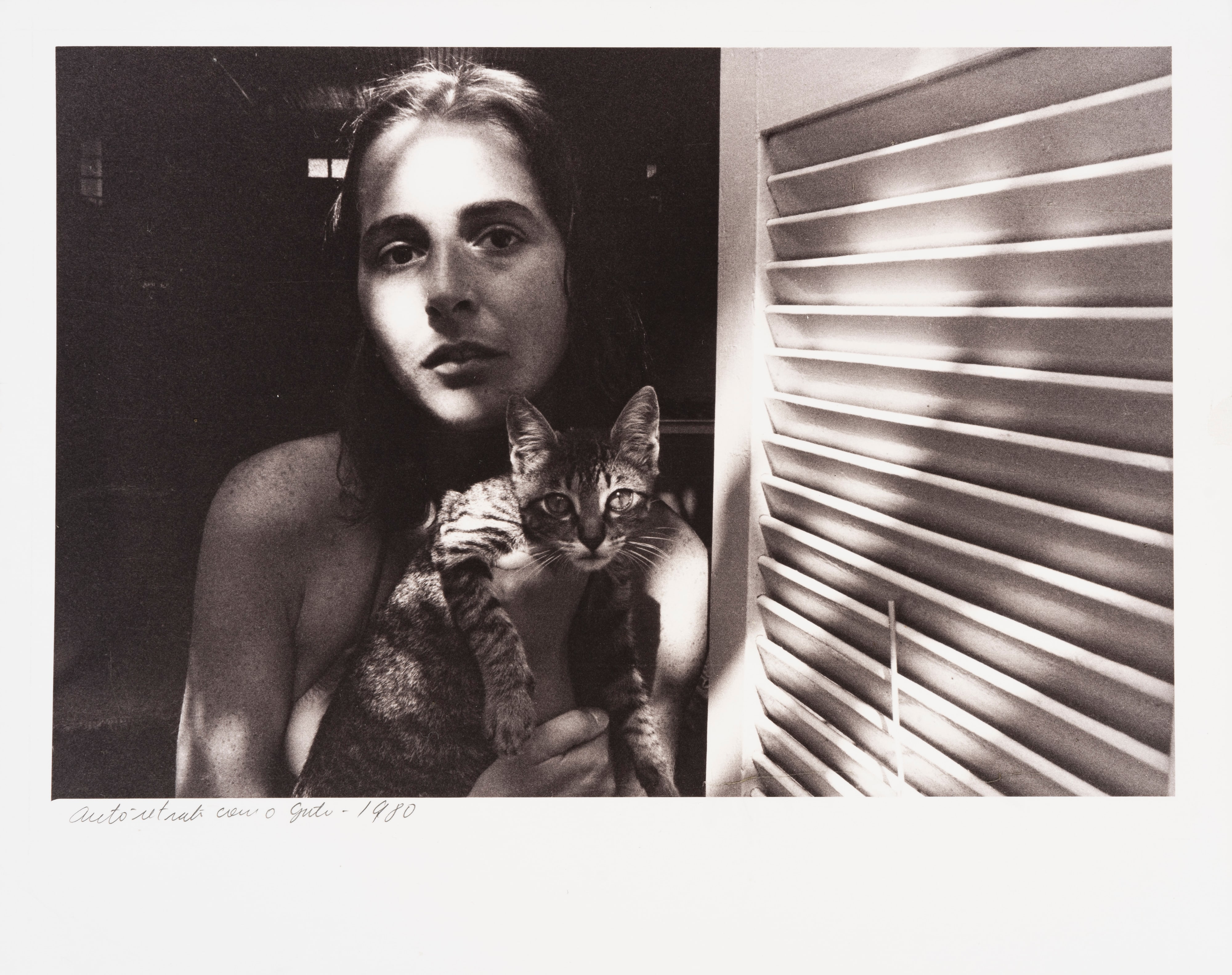 Autorretrato com gato