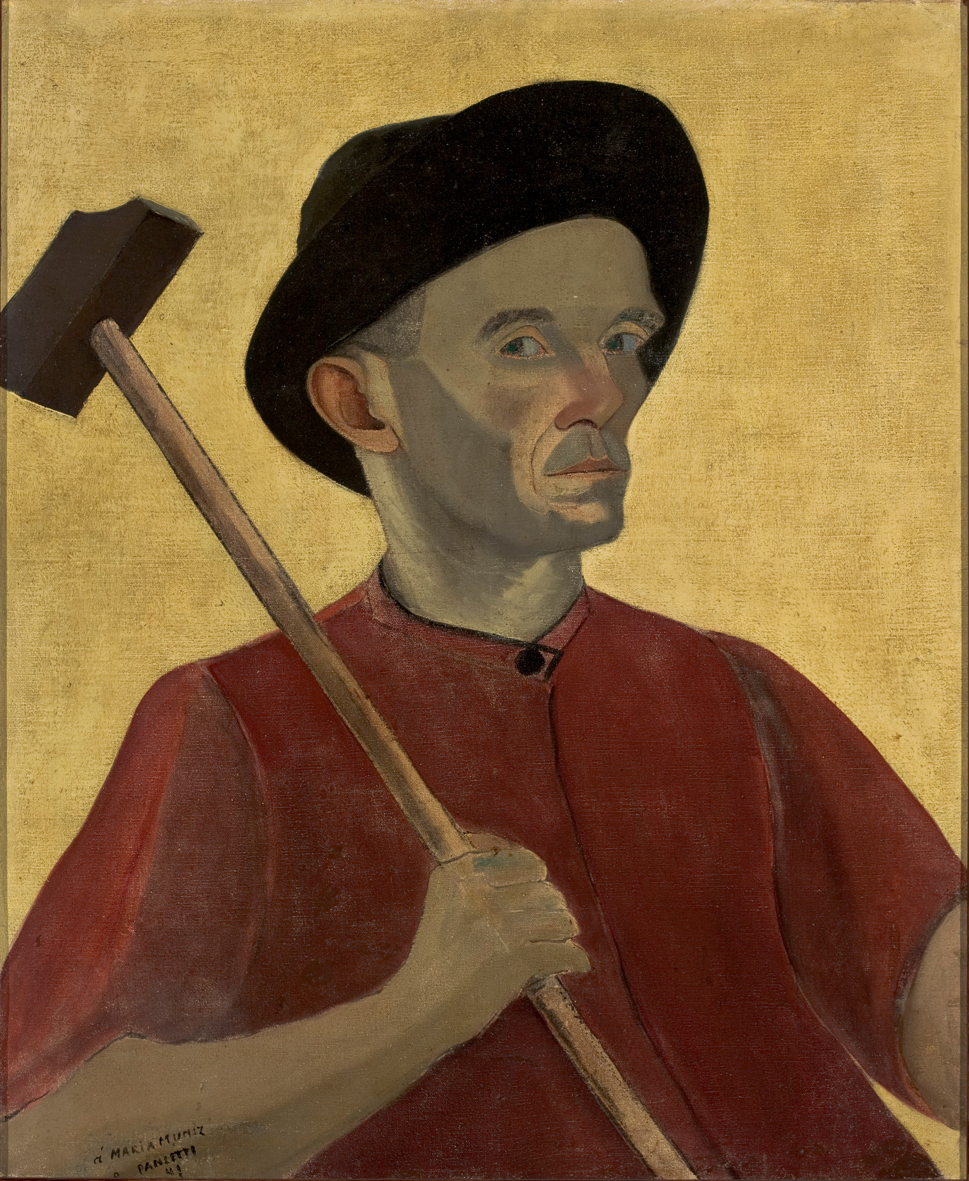 Self-Portrait with a Sledgehammer