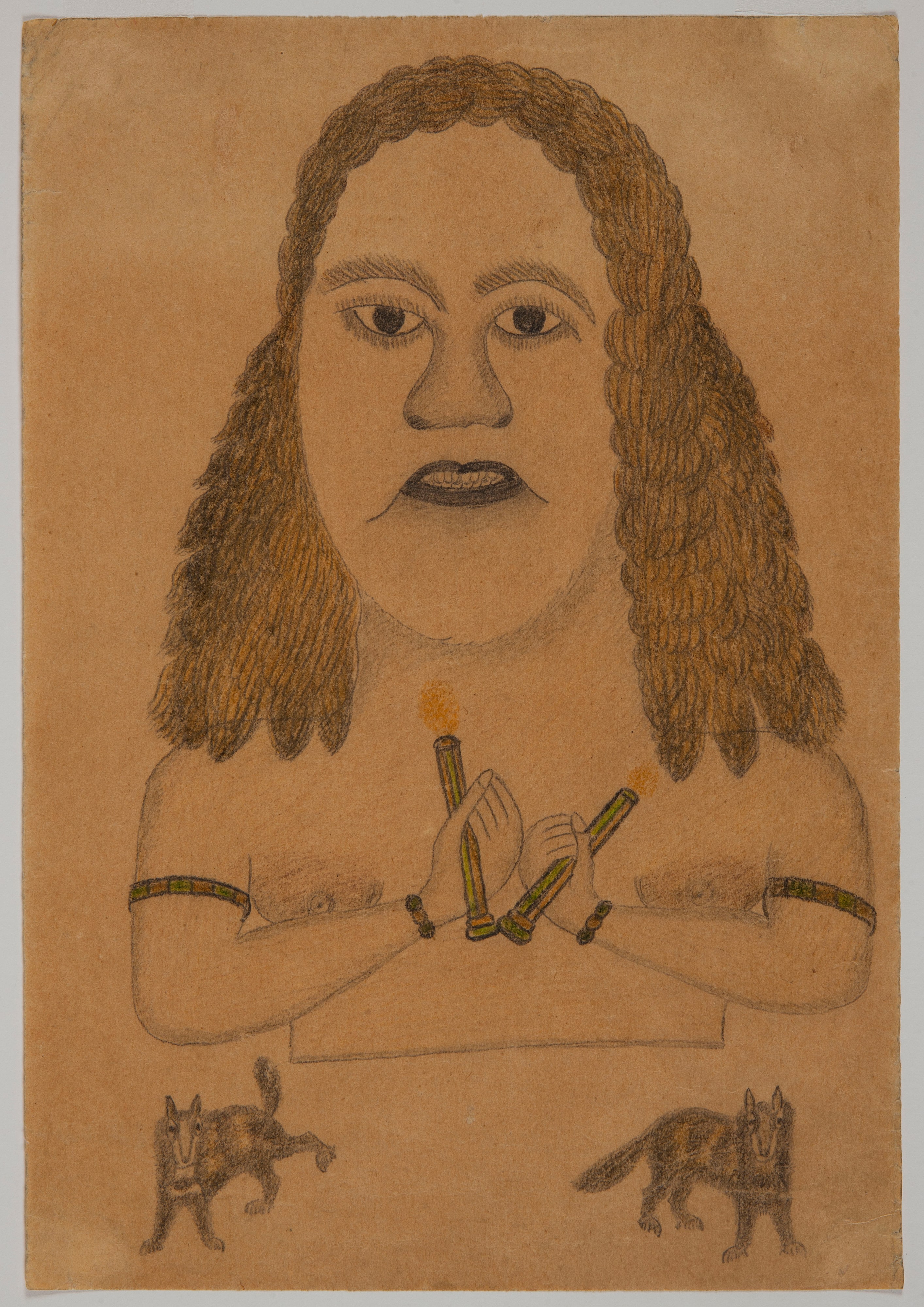 Mulher com velas