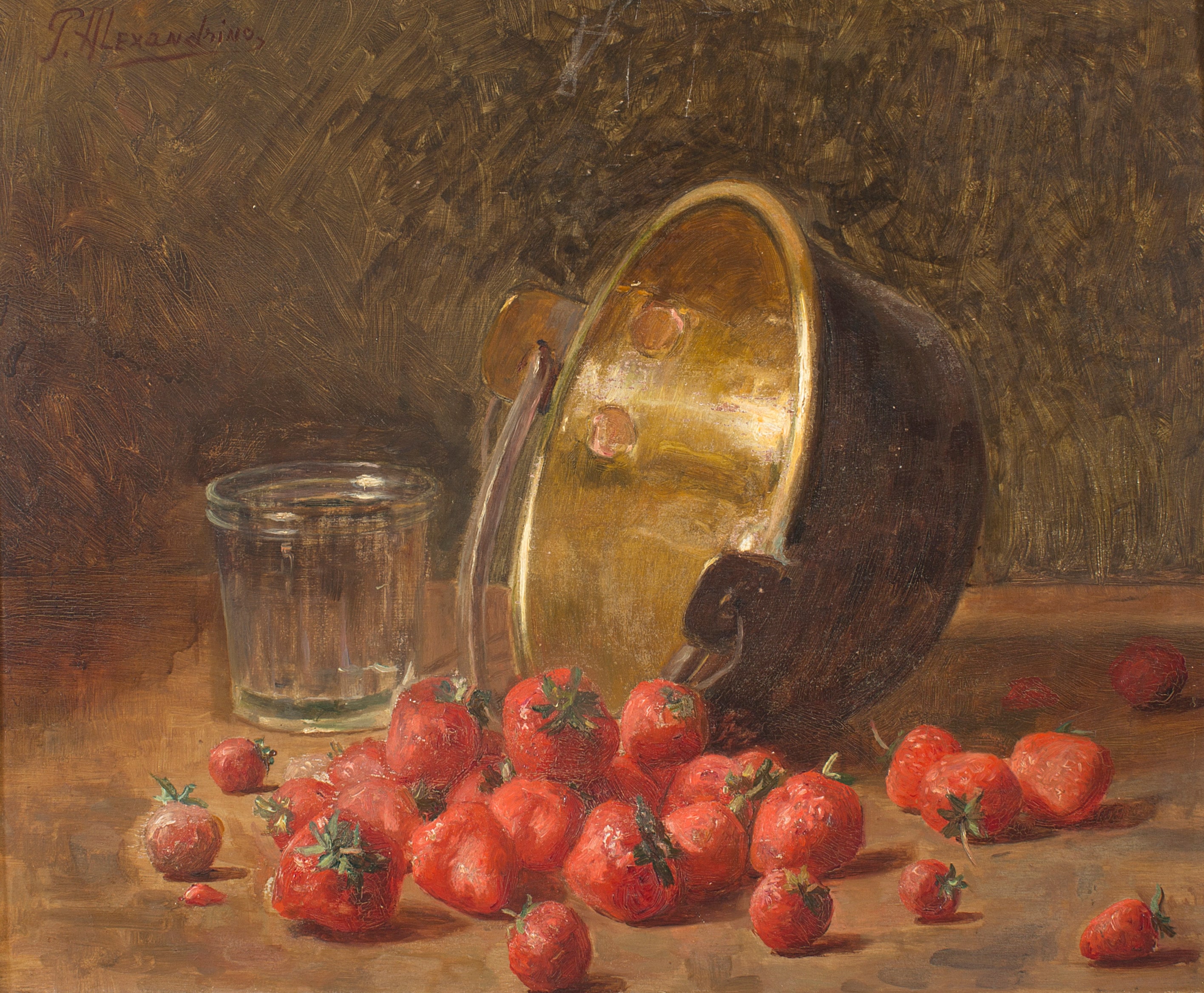 Still Life with Strawberries