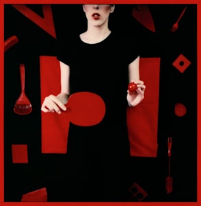 Untitled (ping pong), Red Series