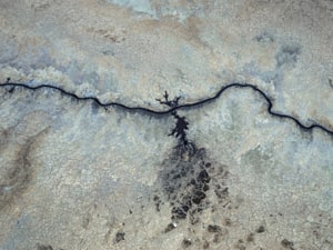 Salt Encrustations #3, Lake Magadi, Kenya