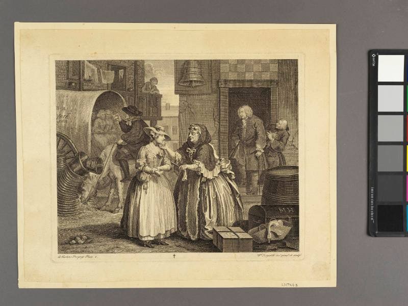 A Harlot's Progress, Plate 1