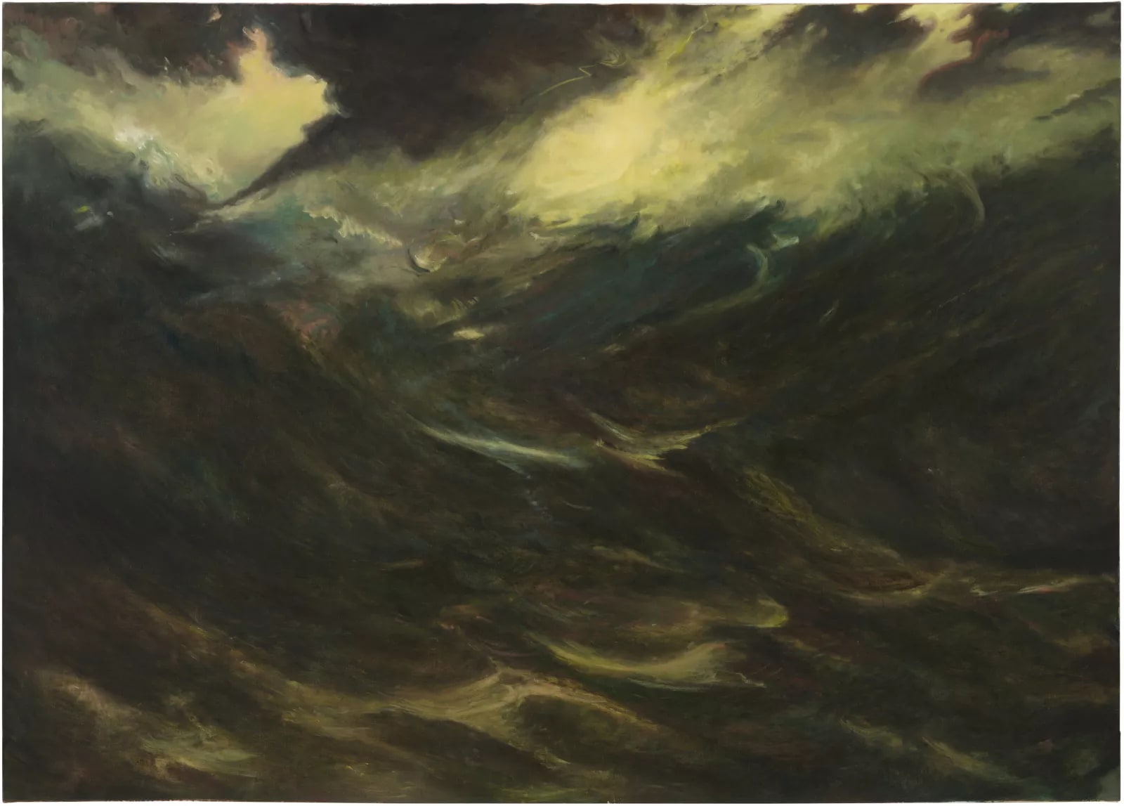 Composition in Yellow and Grey