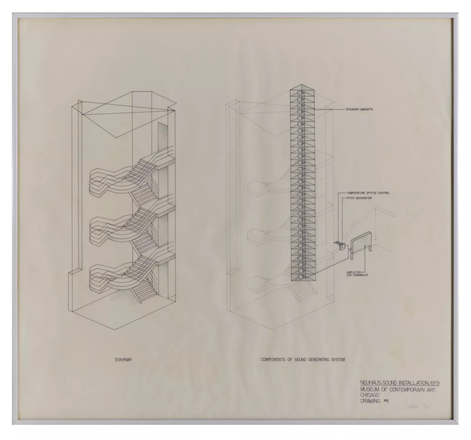 Neuhaus, Sound Installation, 1979, No. 1