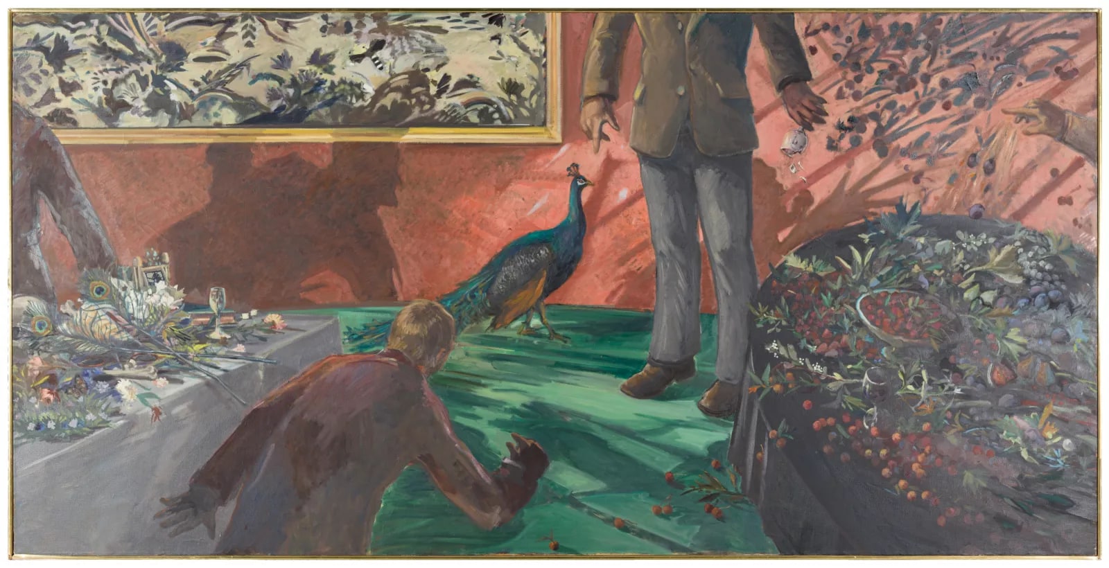 Self-Portrait as Peacock