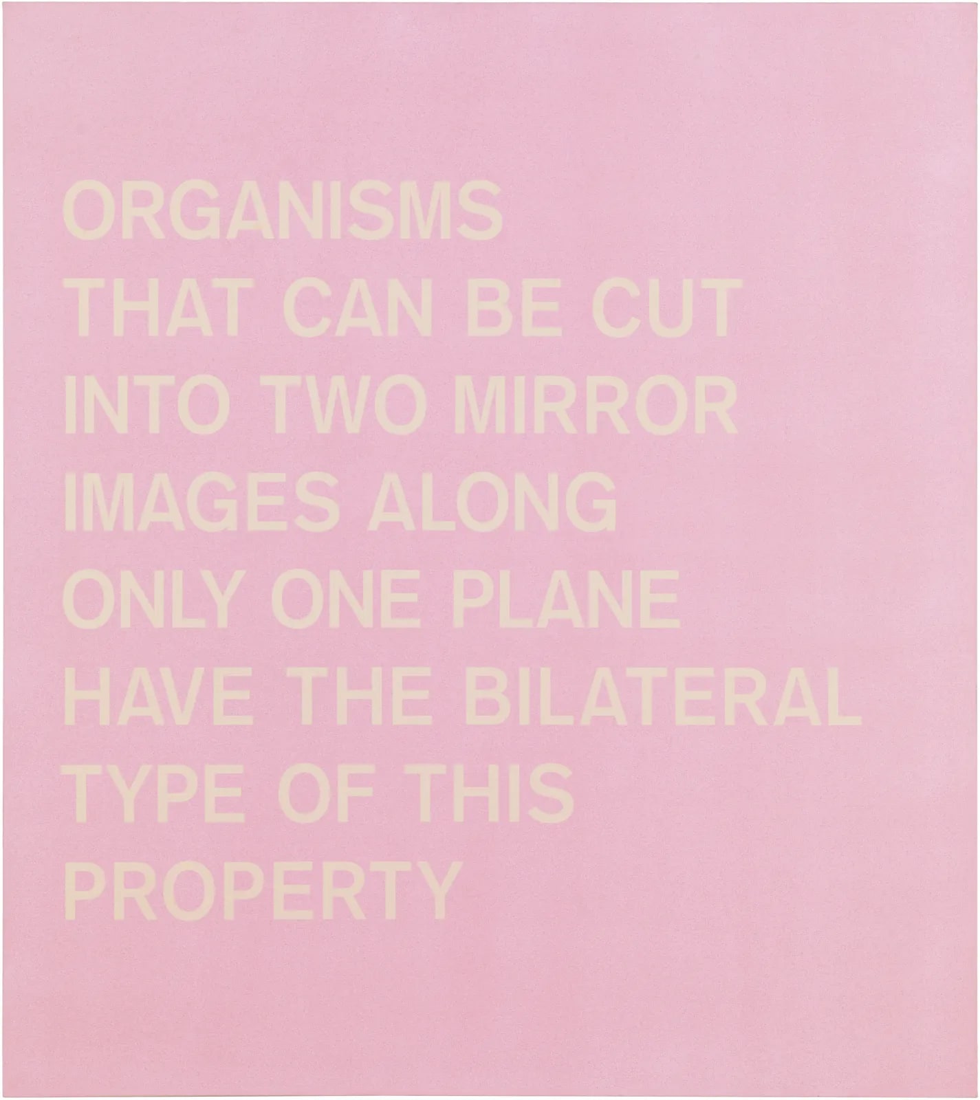 Untitled (Jeopardy Painting: Organisms)