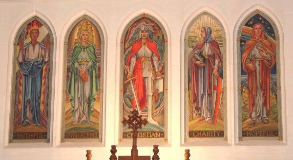Pilgrim's Progress Murals from Deer Park United Church, Toronto
