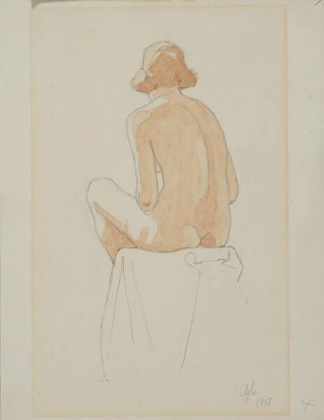 Nude, Back View