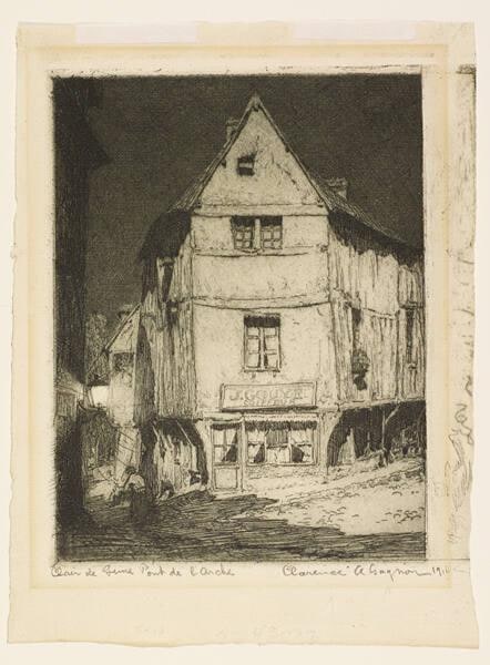 Street, Moonlight, Pont-de-l'Arche