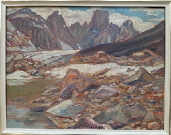 Turner Glacier and Mount Asgard