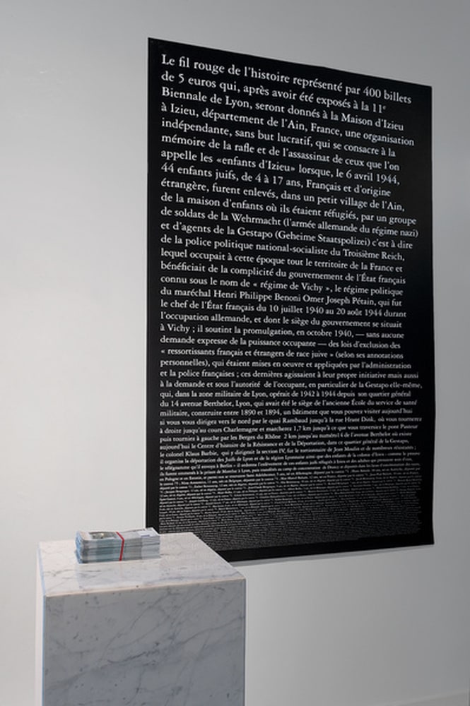 Le fil rouge de l'histoire