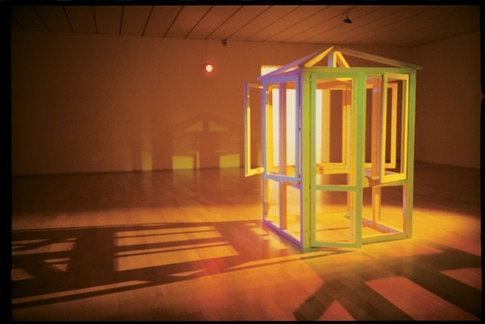 Le son des quatre lumières colorées à l'arrivée