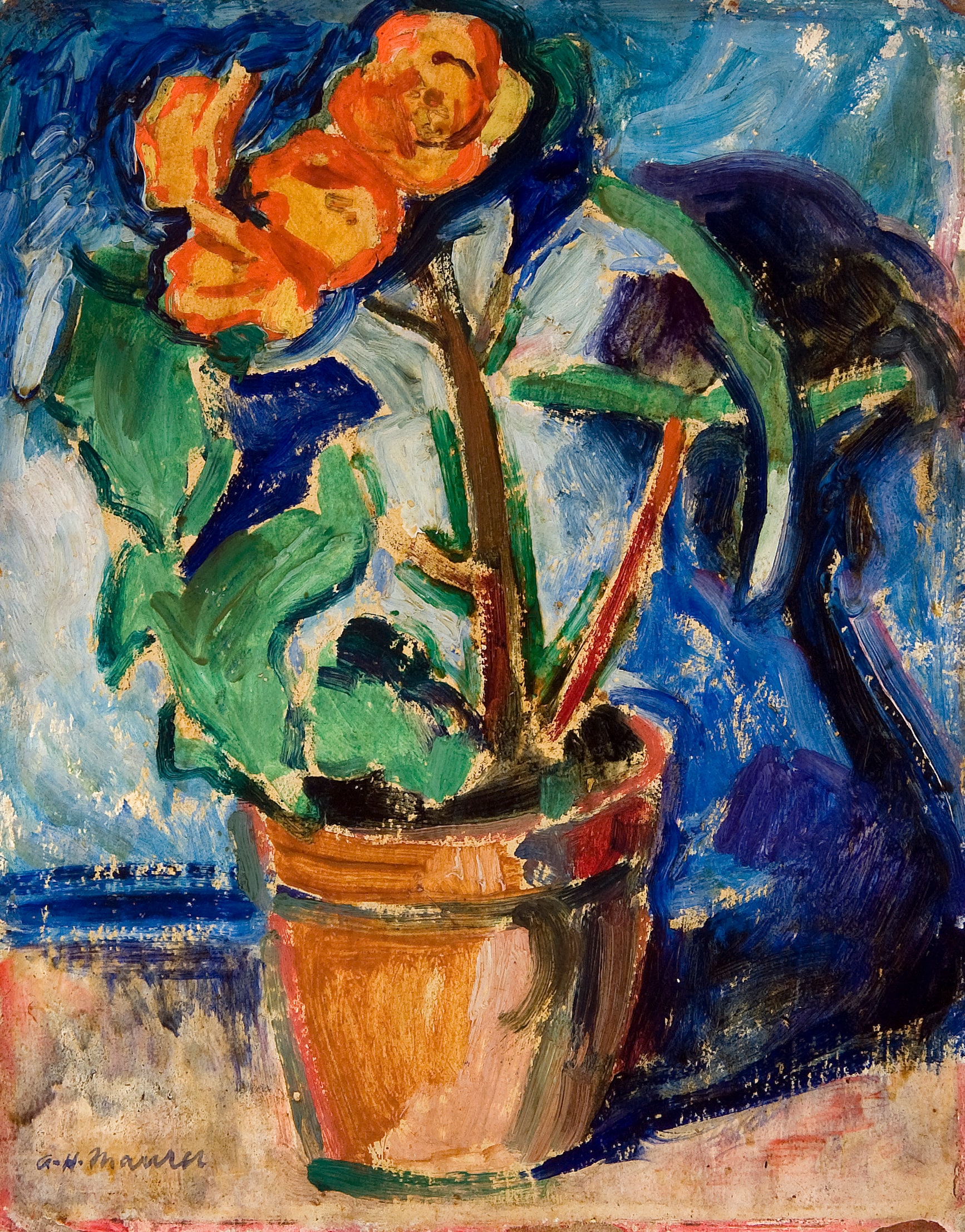 Pot of Flowers