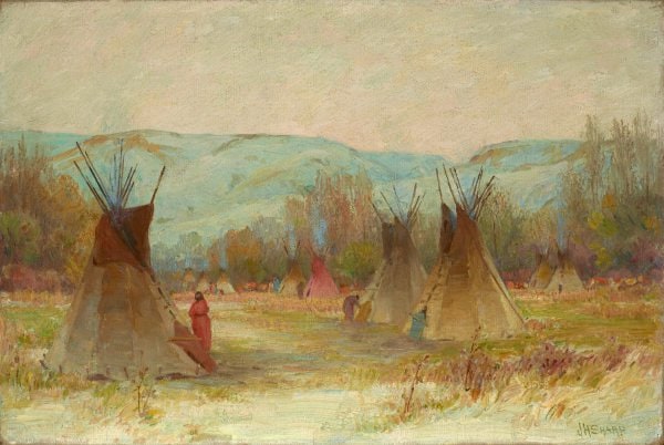Crow Indian Camp