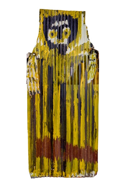 Yellow Figure with Arms