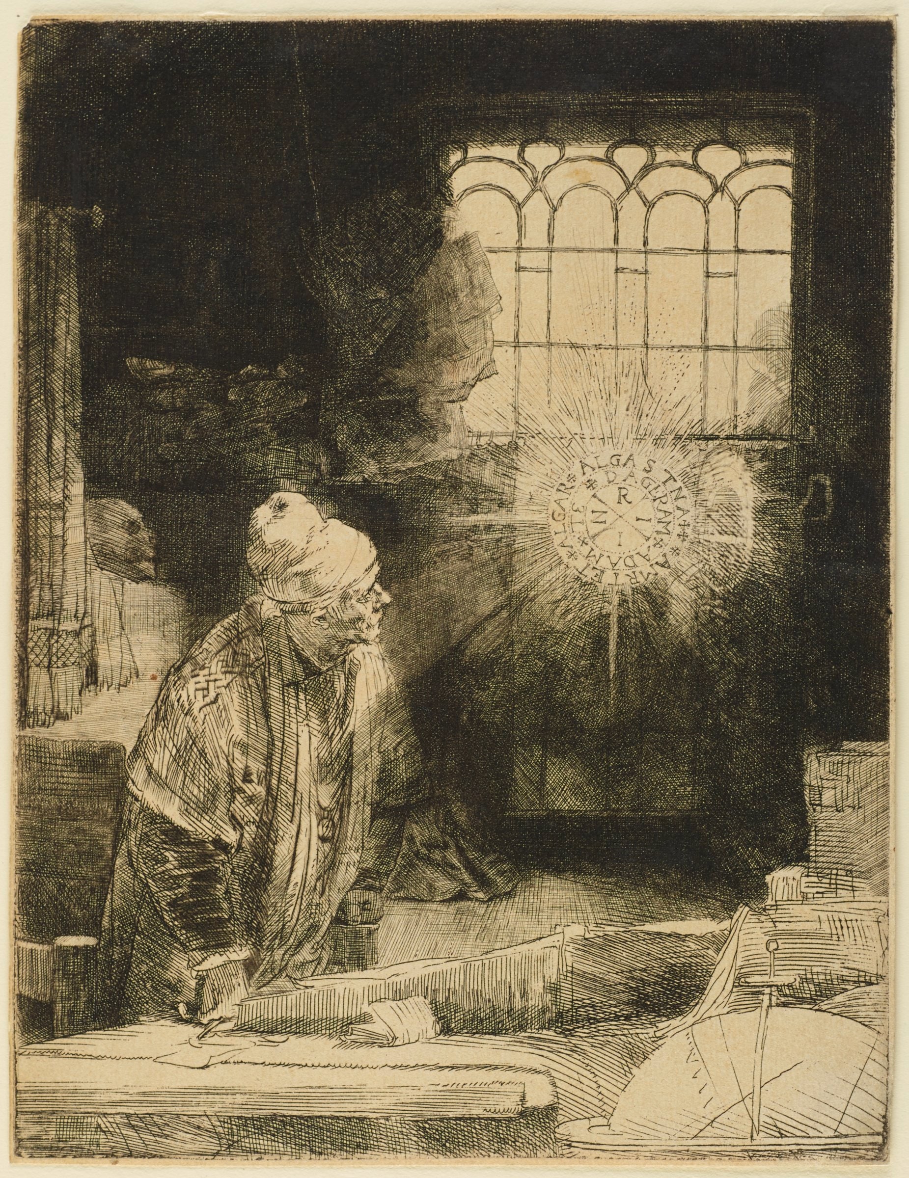A Scholar in his Study (Faust)