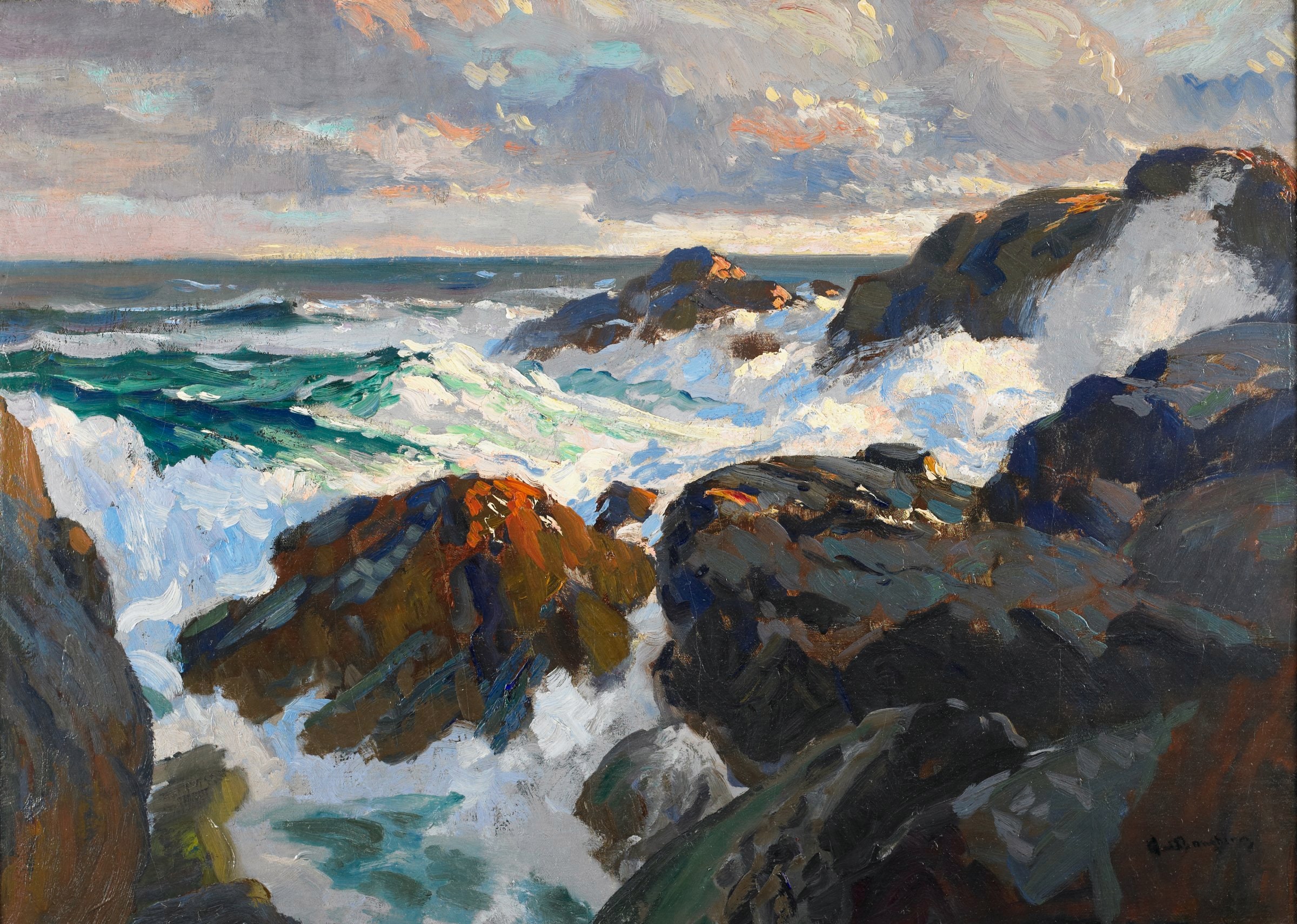 Crashing Waves (Coast of Maine)