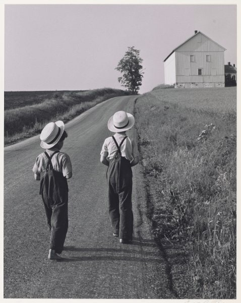 Two Amish Boys, Lancaster, PA