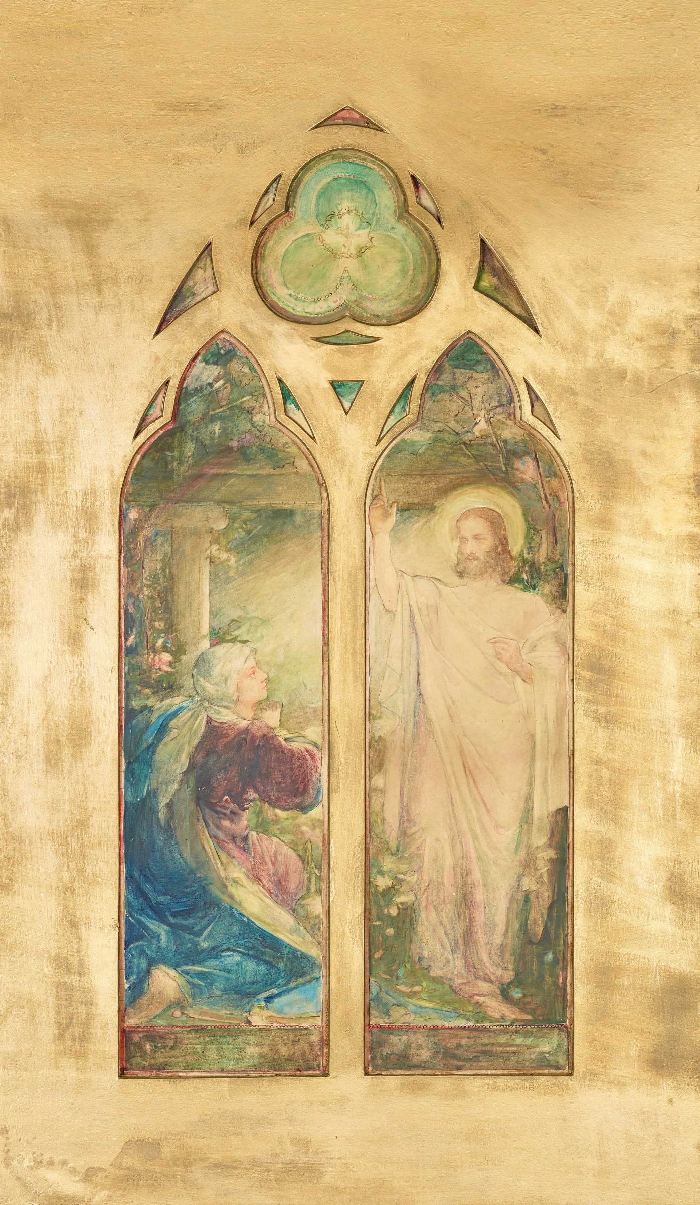 Study for Stained Glass Window at St. Paul’s Episcopal Church, Selma