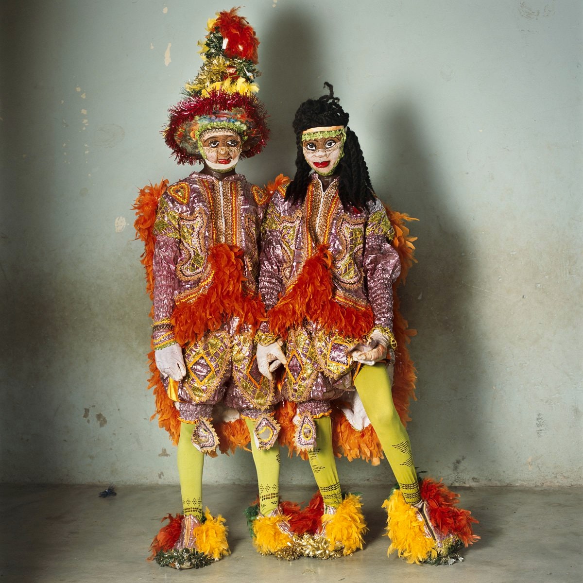 Fancy Dress and Rasta, Nobles Masquerade Group, Winneba, Ghana