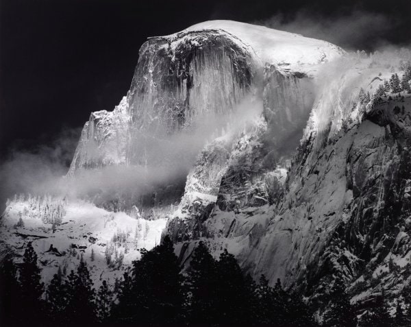 Portrait of Half Dome, Yosemite National Park, California