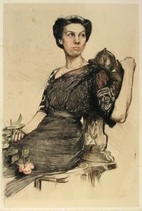Lady in Black