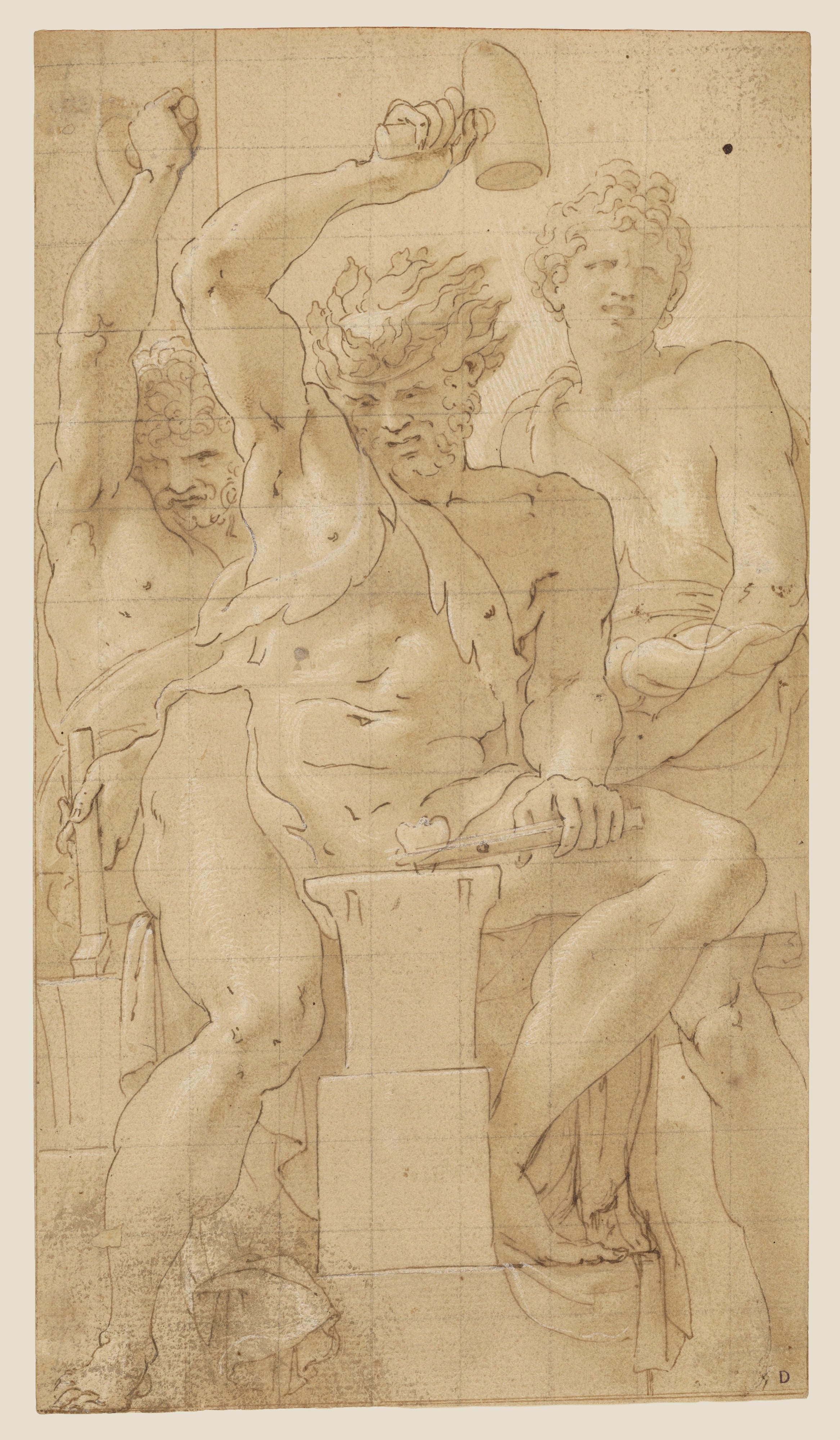Vulcan at His Forge