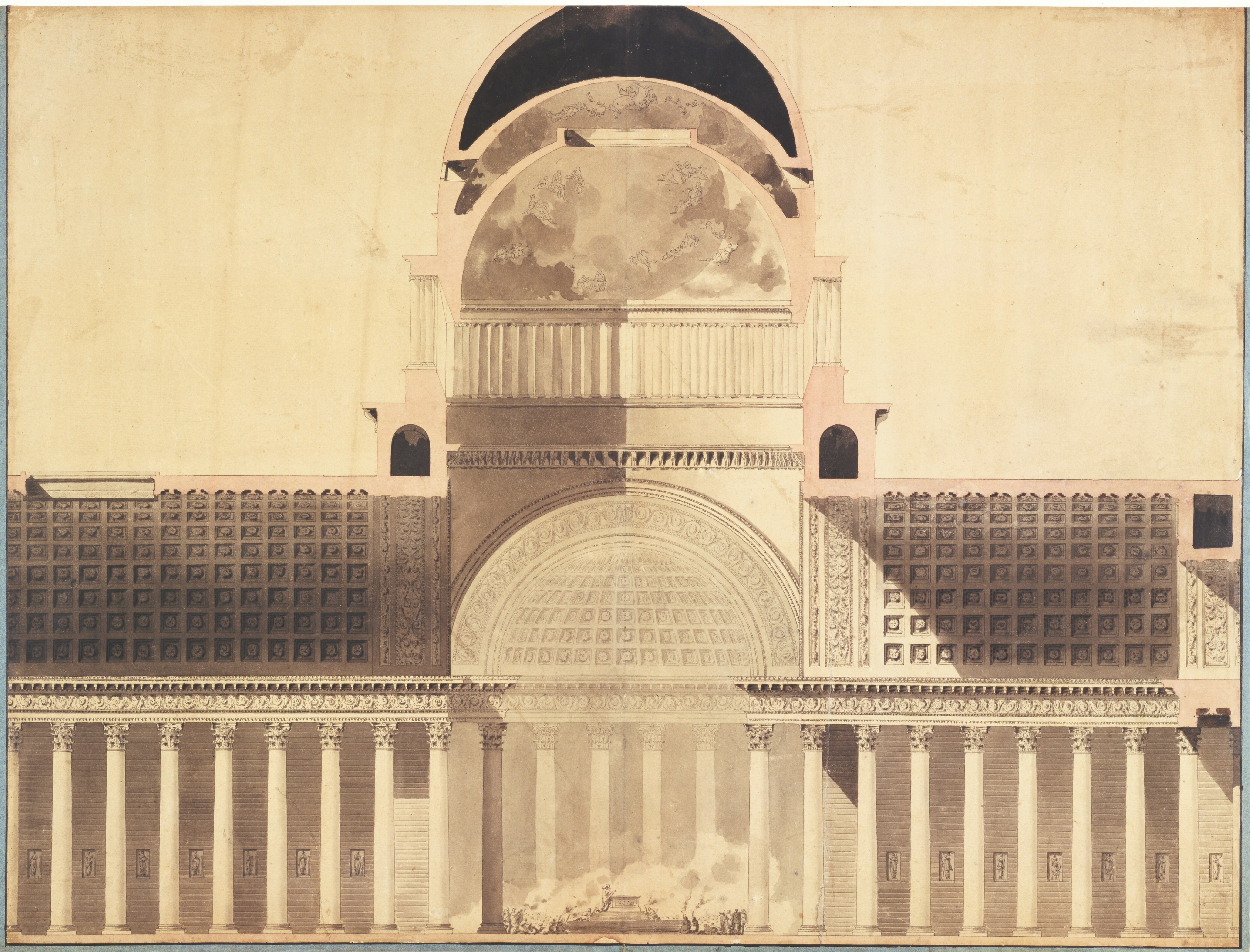 Architectural Project for the Church of the Madeleine