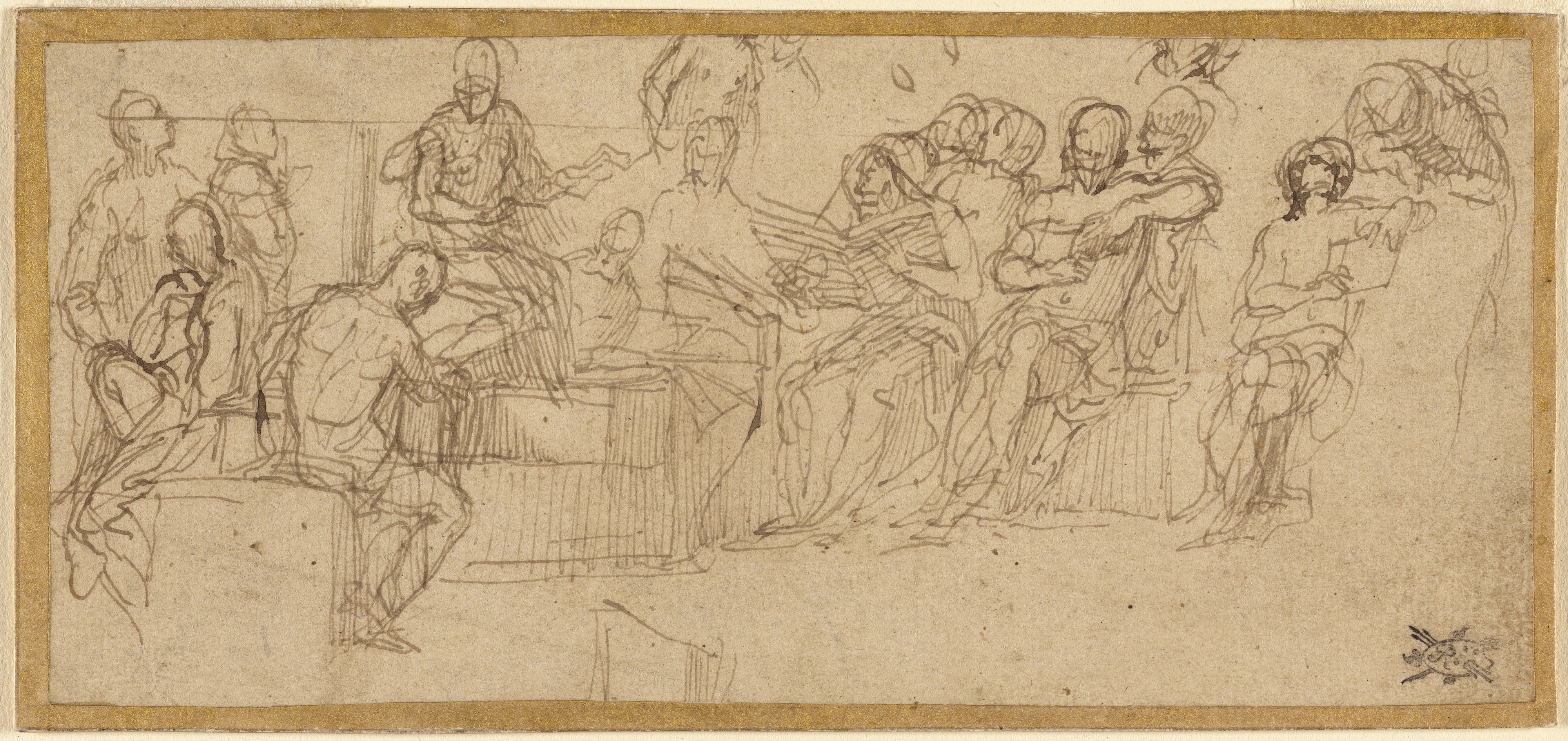 Christ Preaching in the Temple
