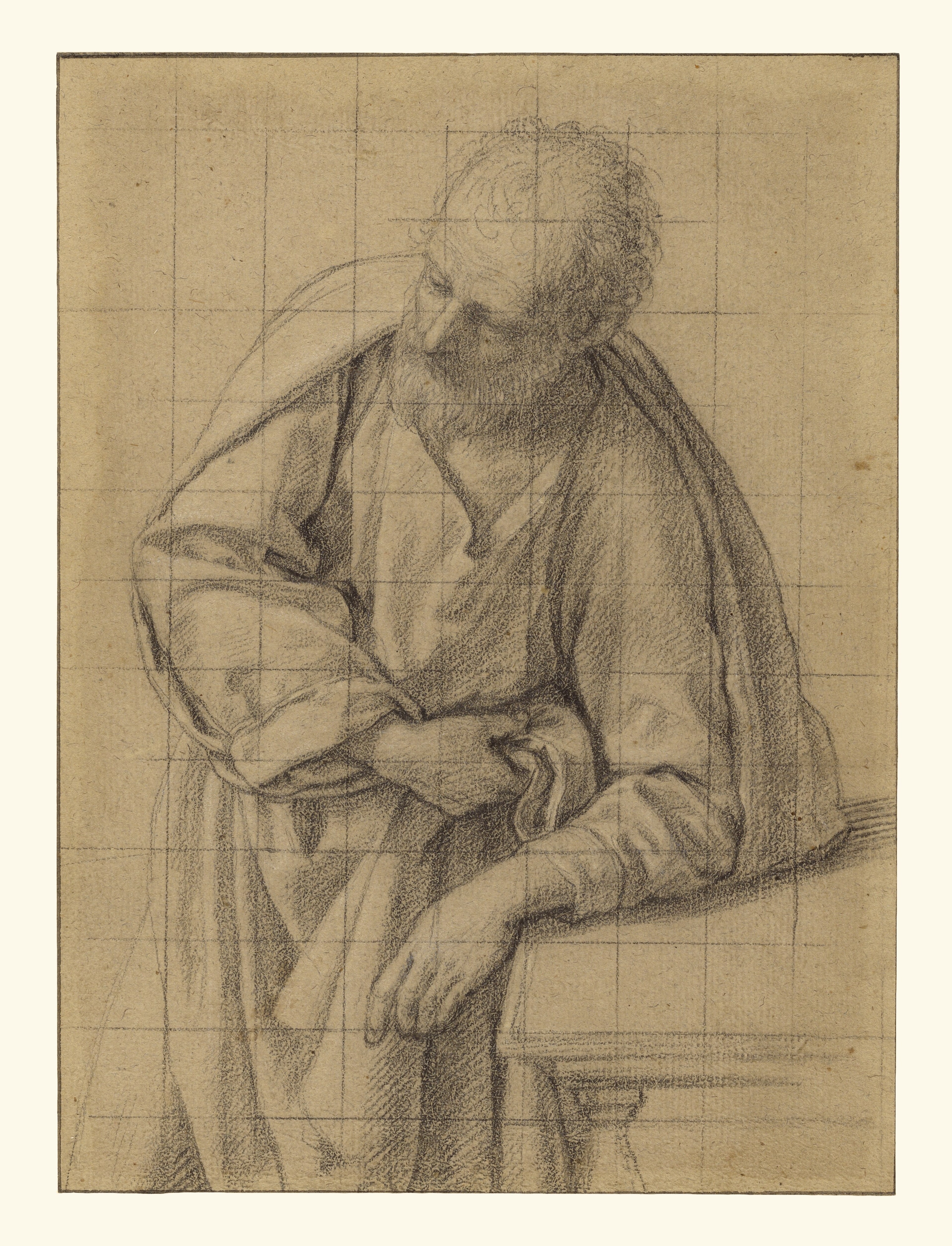 Saint Joseph Leaning on a Table