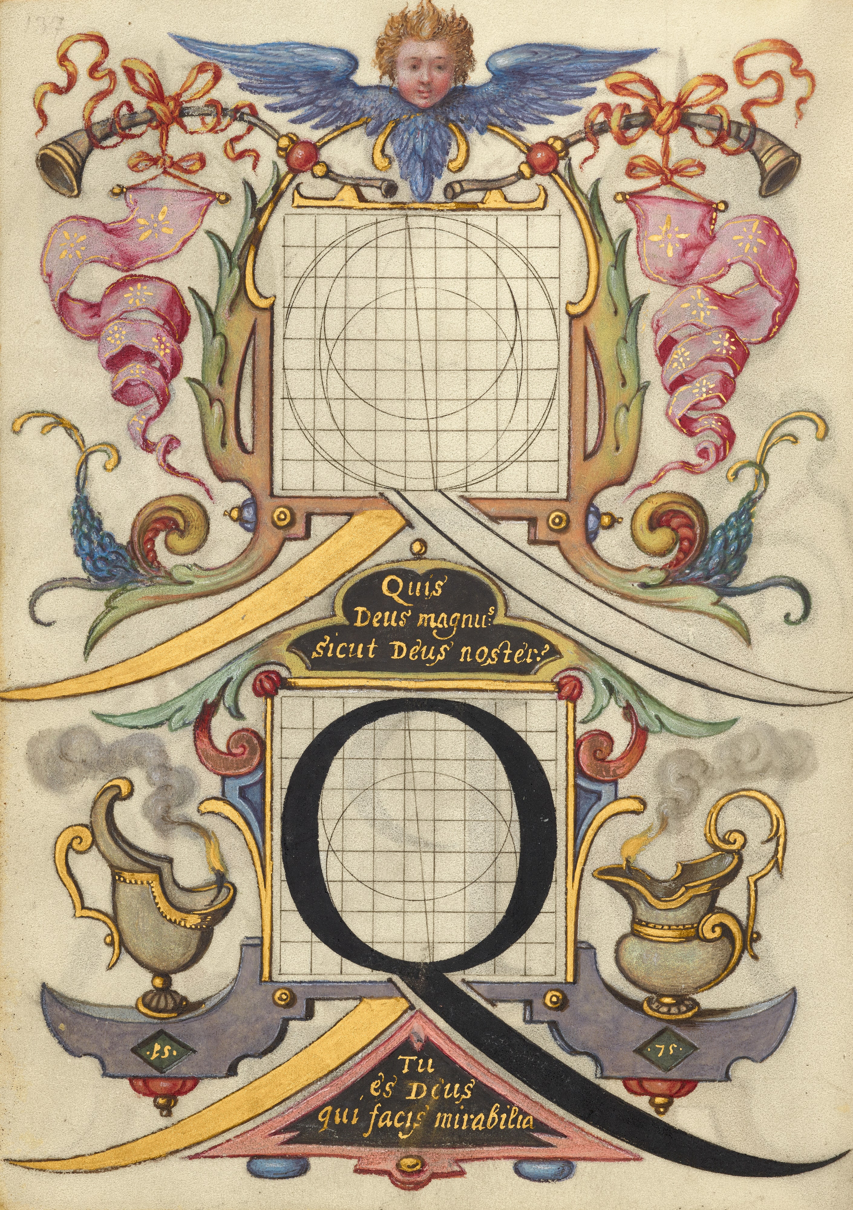 Guide for Constructing the Letter Q