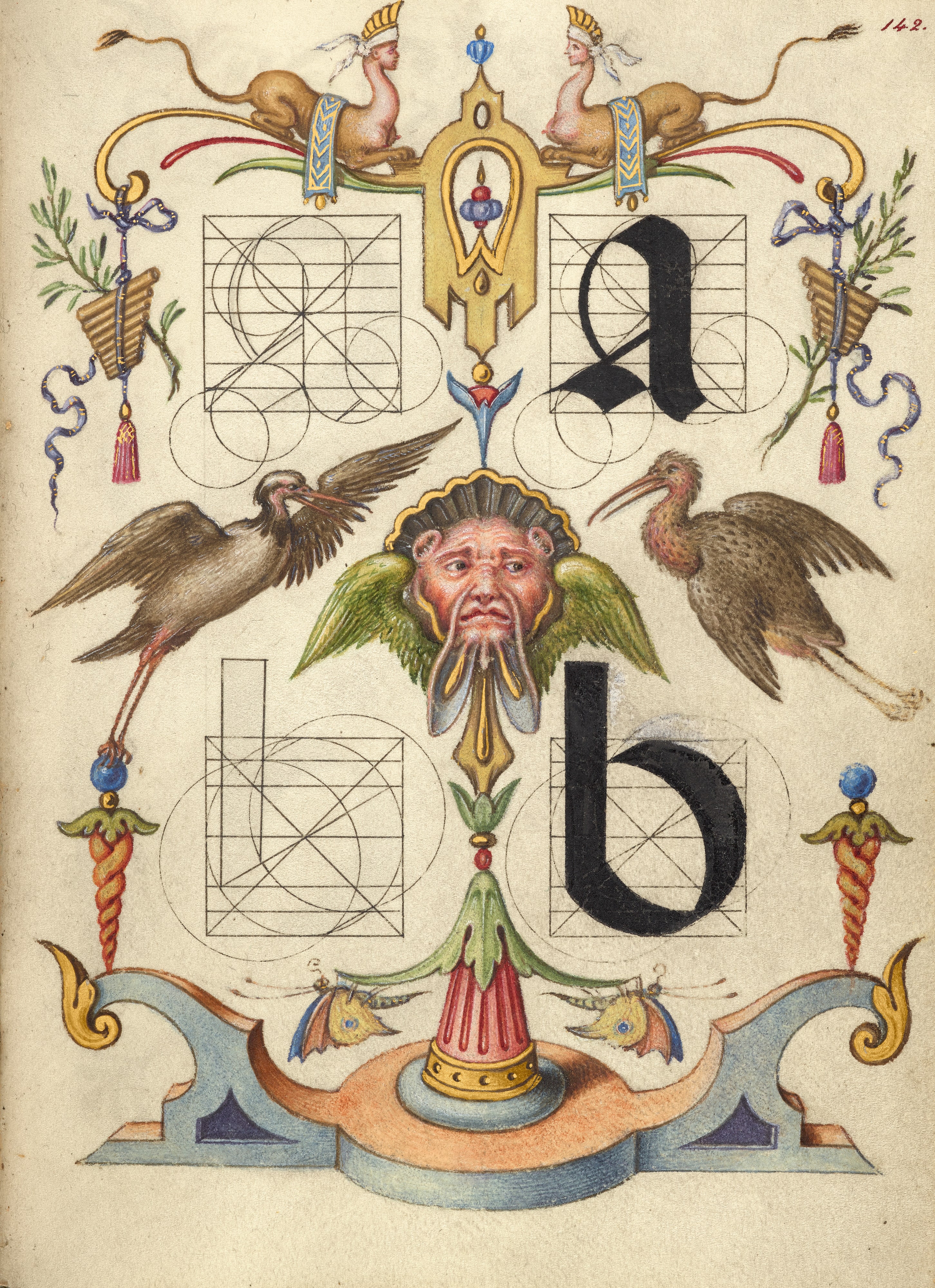 Guide for Constructing the Letters a and b