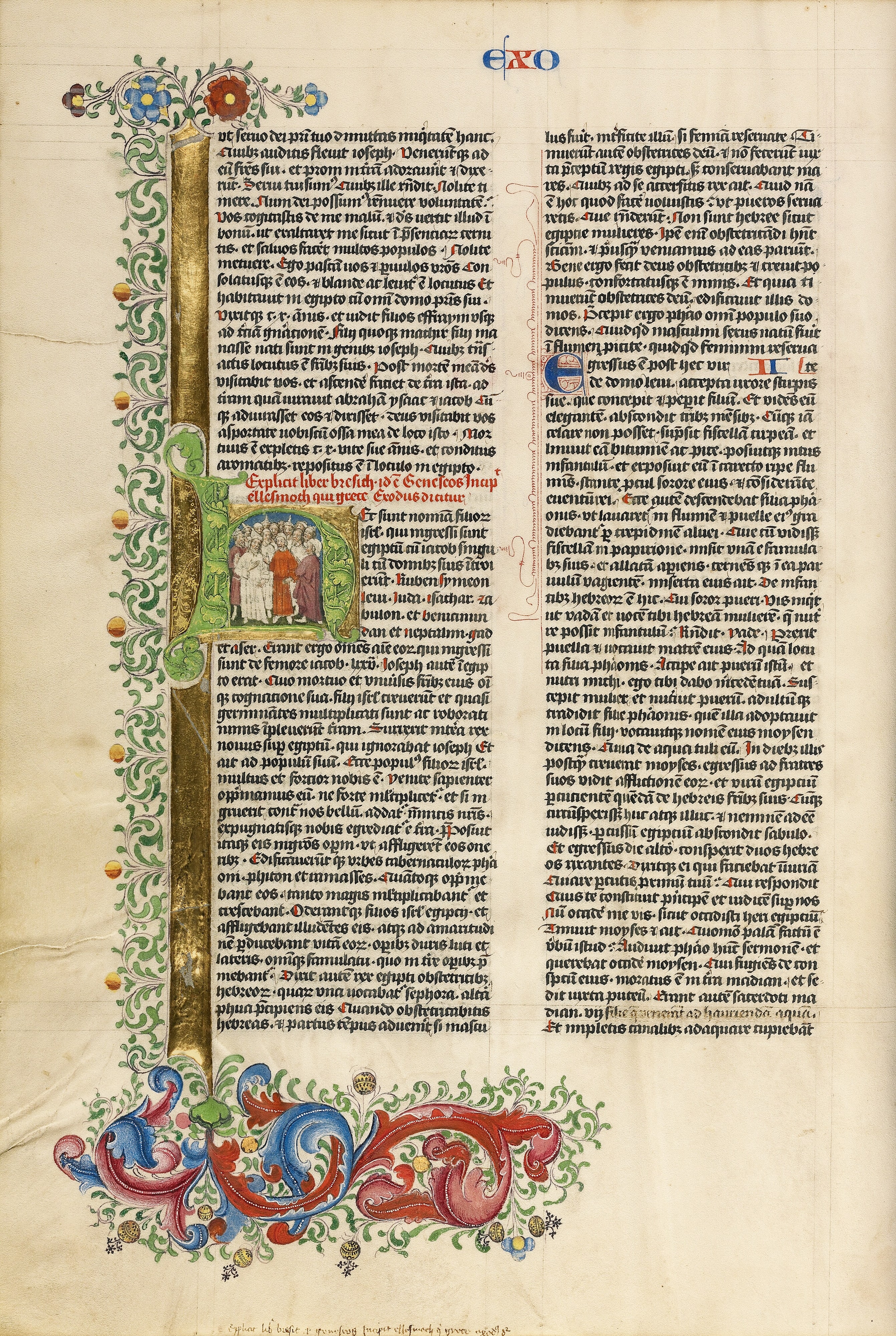 Initial H: The Exodus of the Israelites