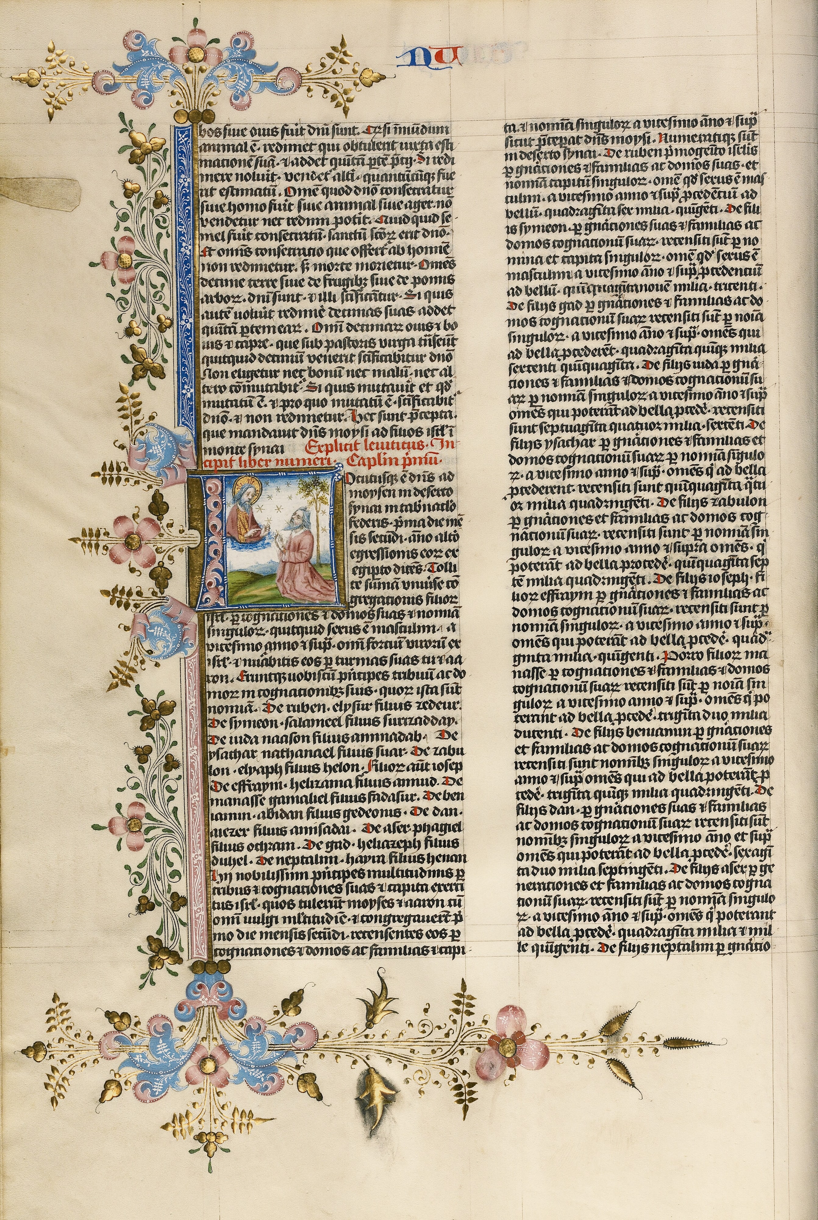 Initial L: God Speaking to Moses