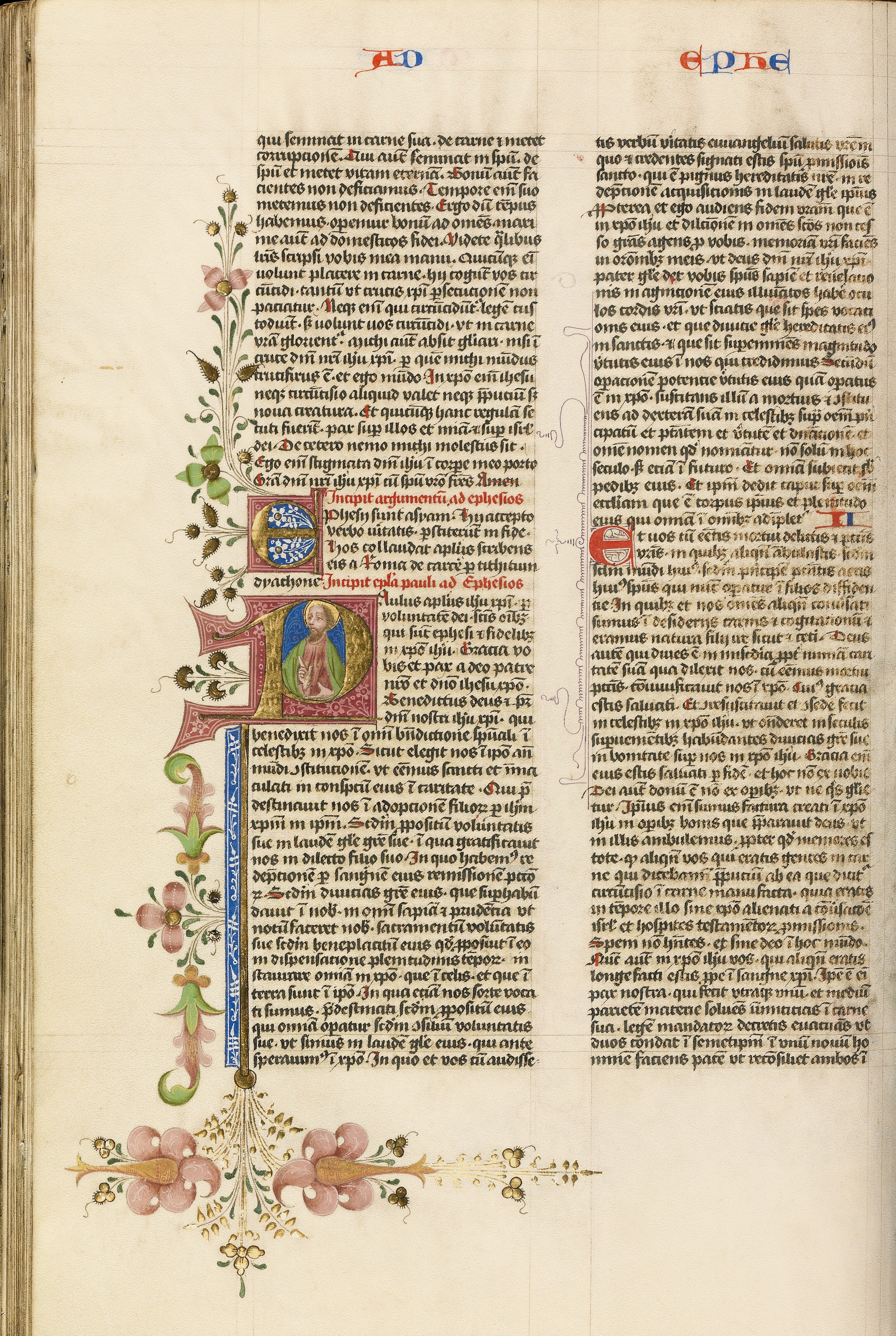Initial P: Saint Paul