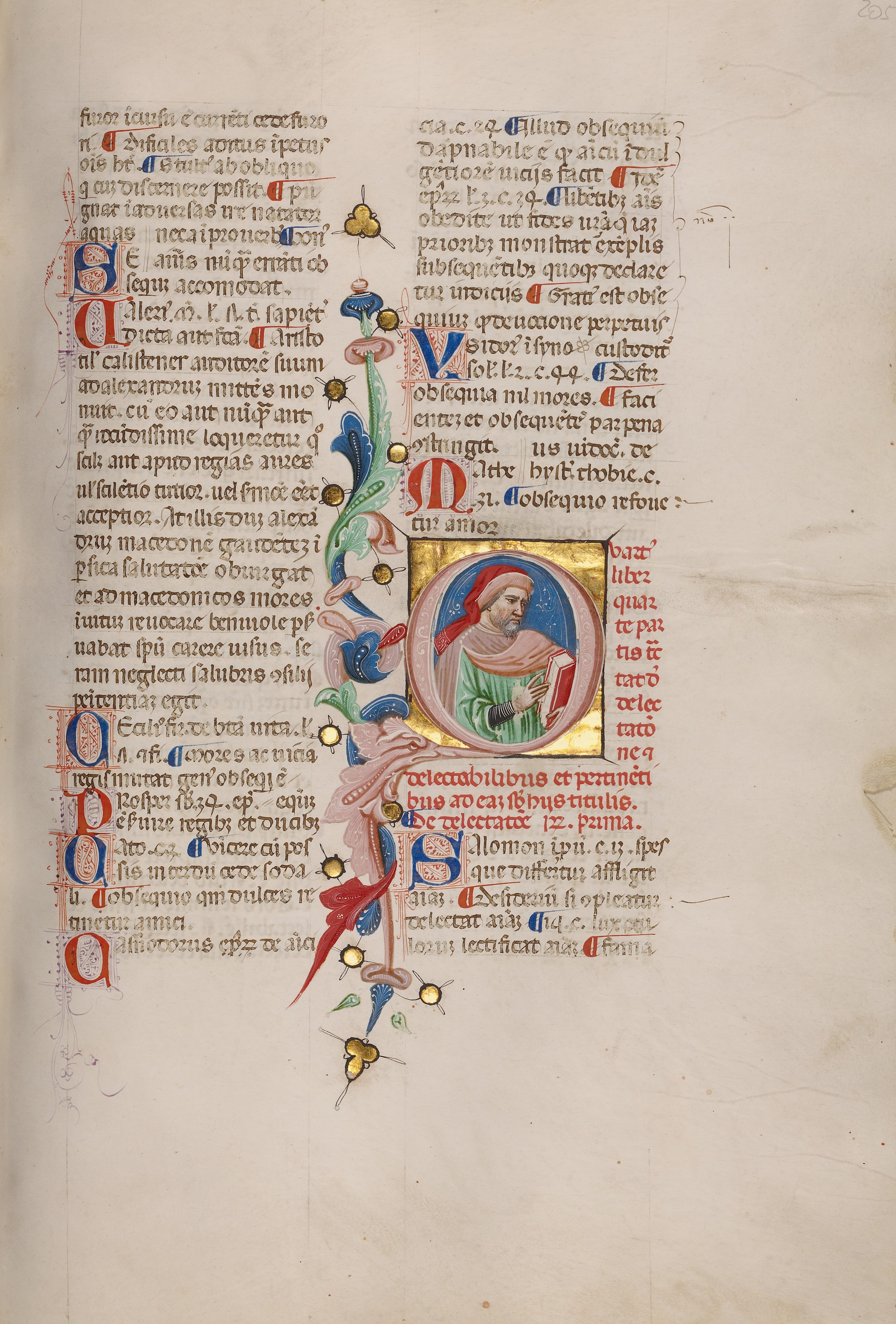 Initial Q: Bust Portrait of a Bearded Man