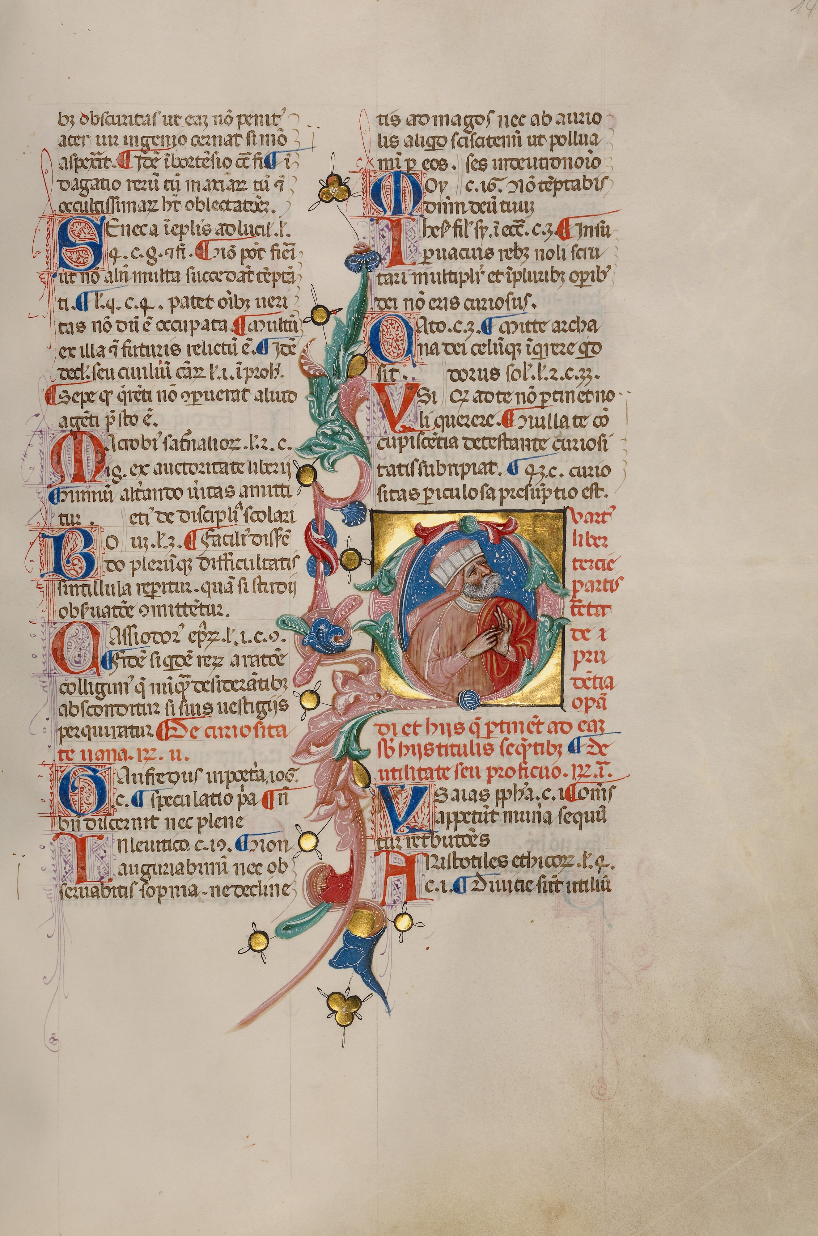 Initial Q: Bust Portrait of a Man