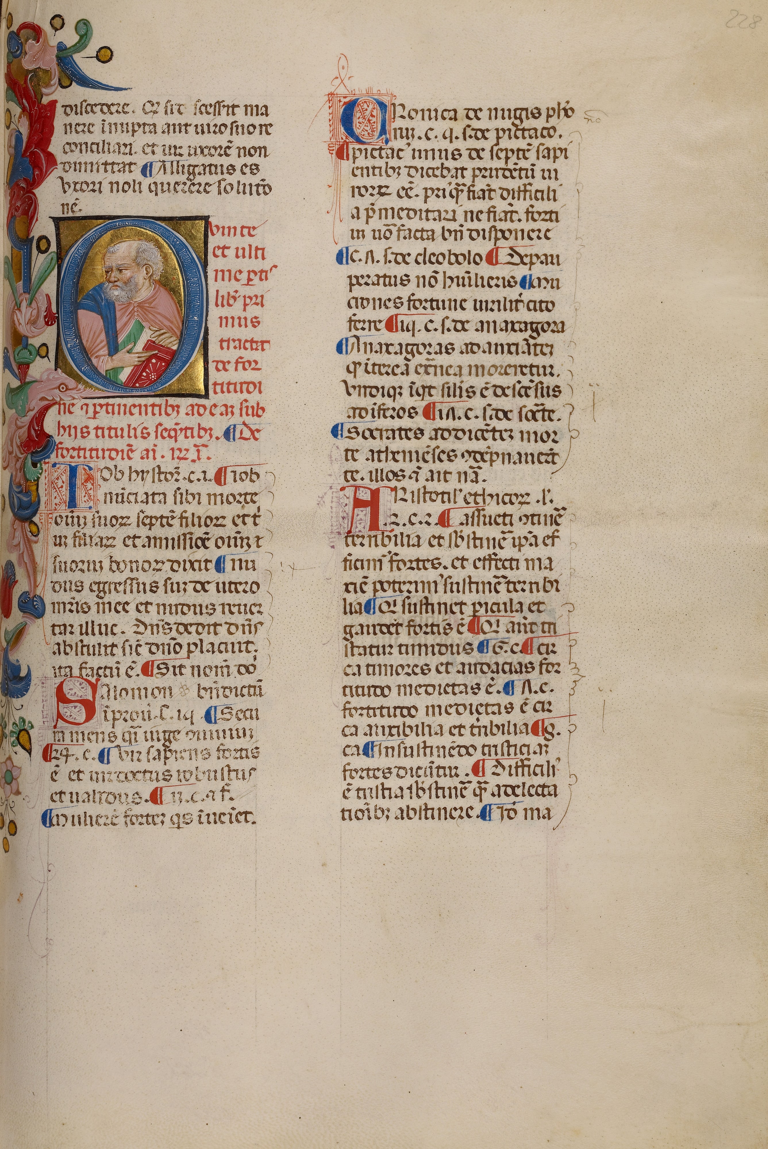 Initial Q: Bust Portrait of a Man
