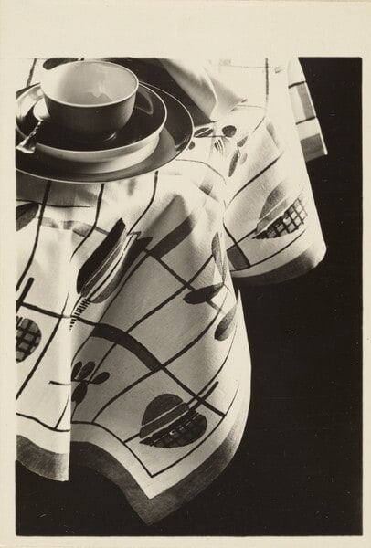 [Still Life with Tablecloth and Cup]
