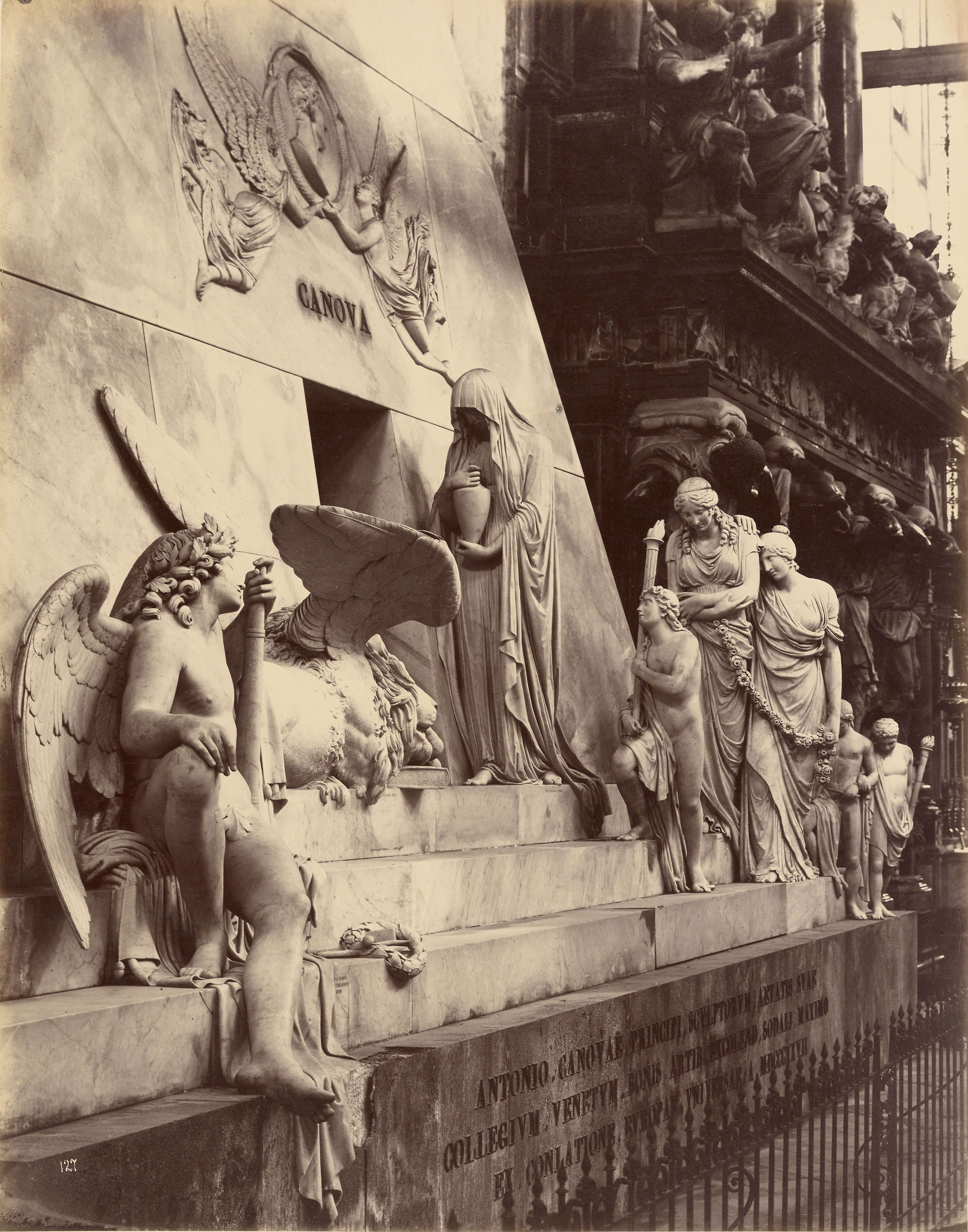 Monumento a Canova, Chiesa dei Frari, Venezia