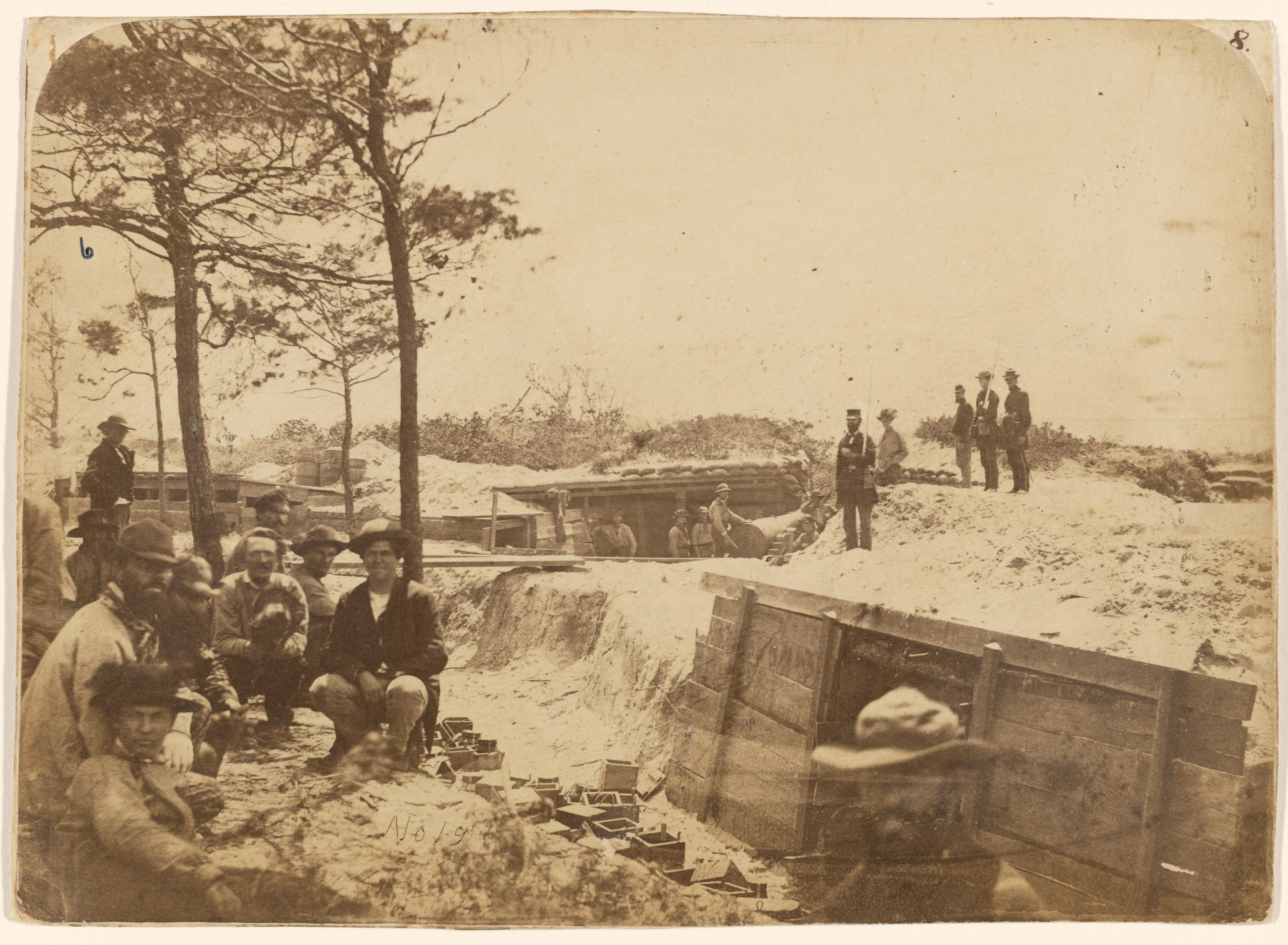[Confederate sand batteries, Pensacola, Florida]