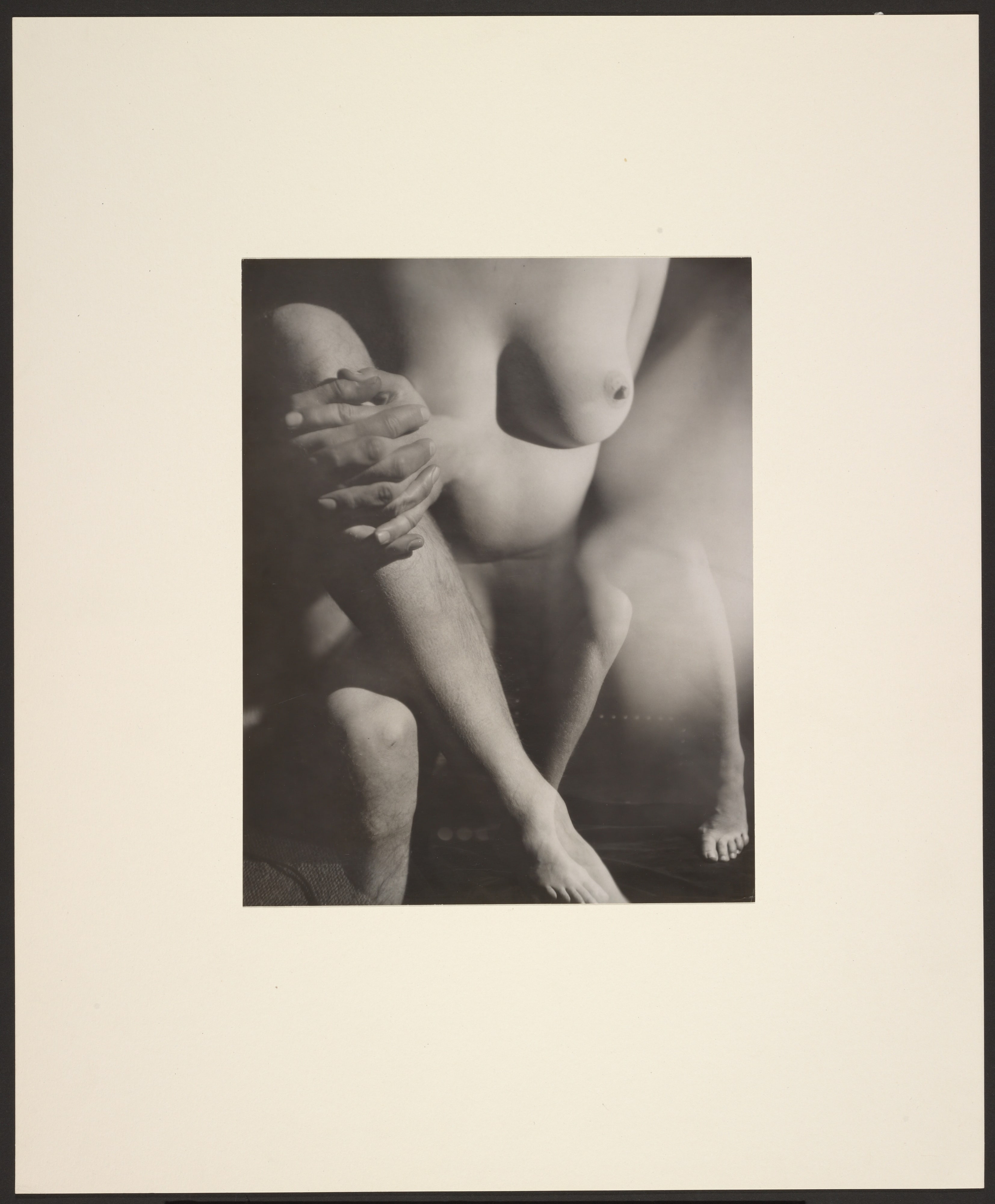 [Multiple Exposures of a Female Nude]