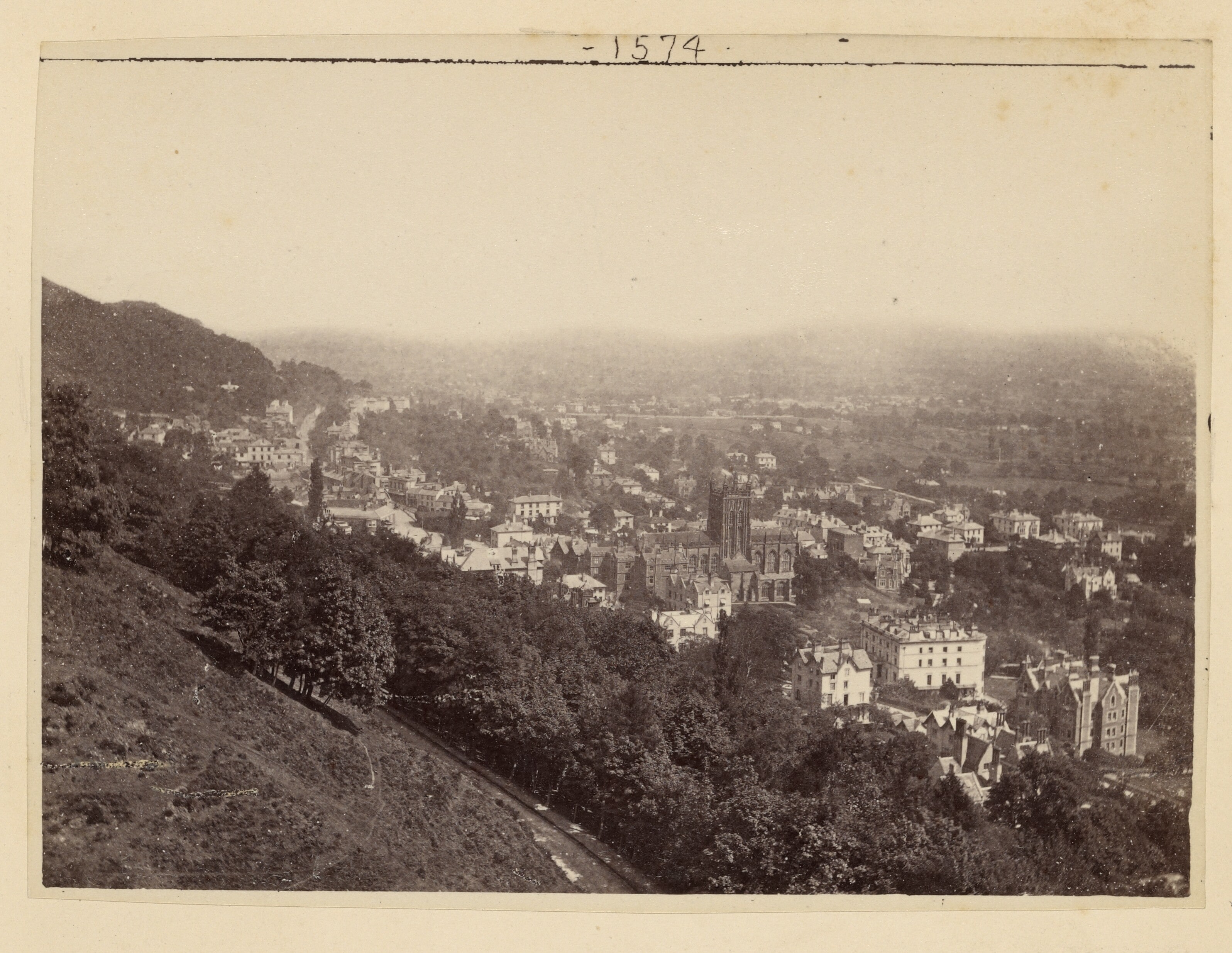 [Hillside looking over city]