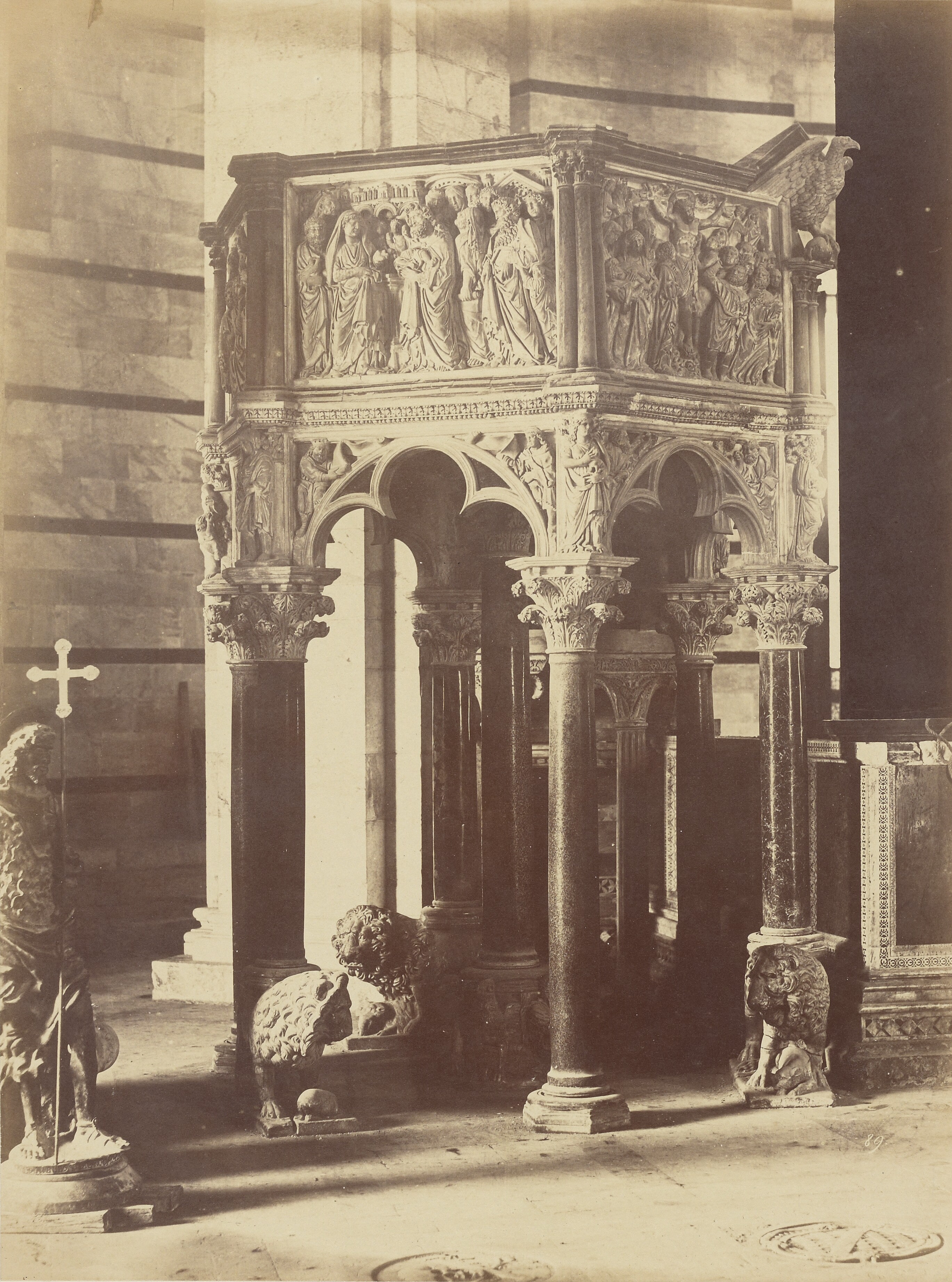 [Altar canopy]