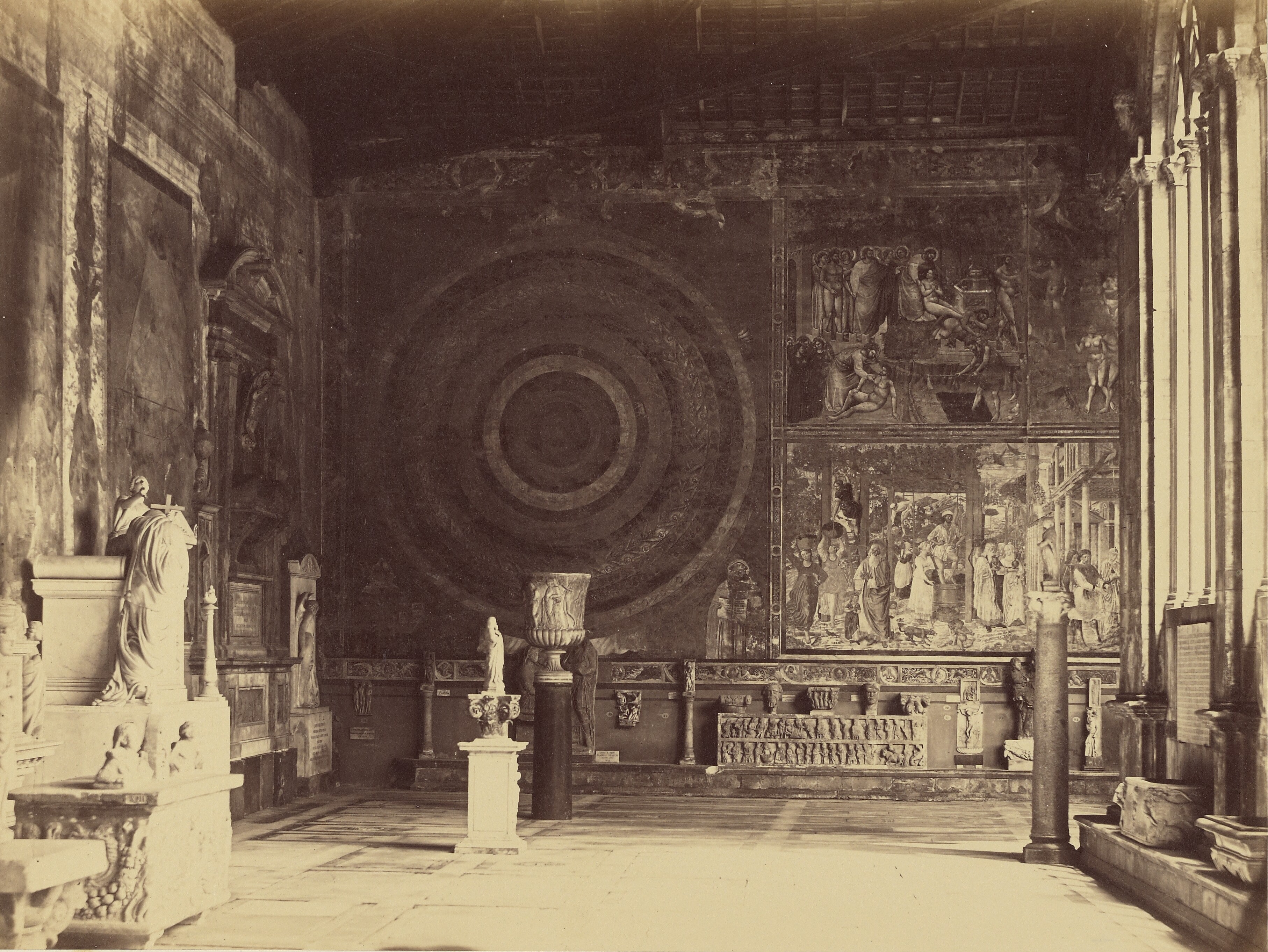 Pisa, Camposanto Interior