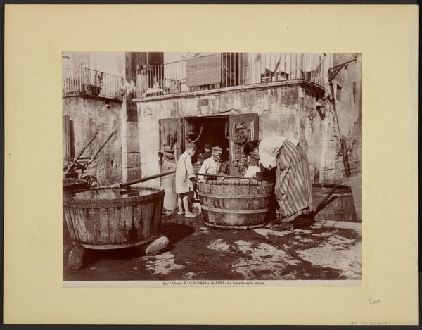 Bathing in the Street
