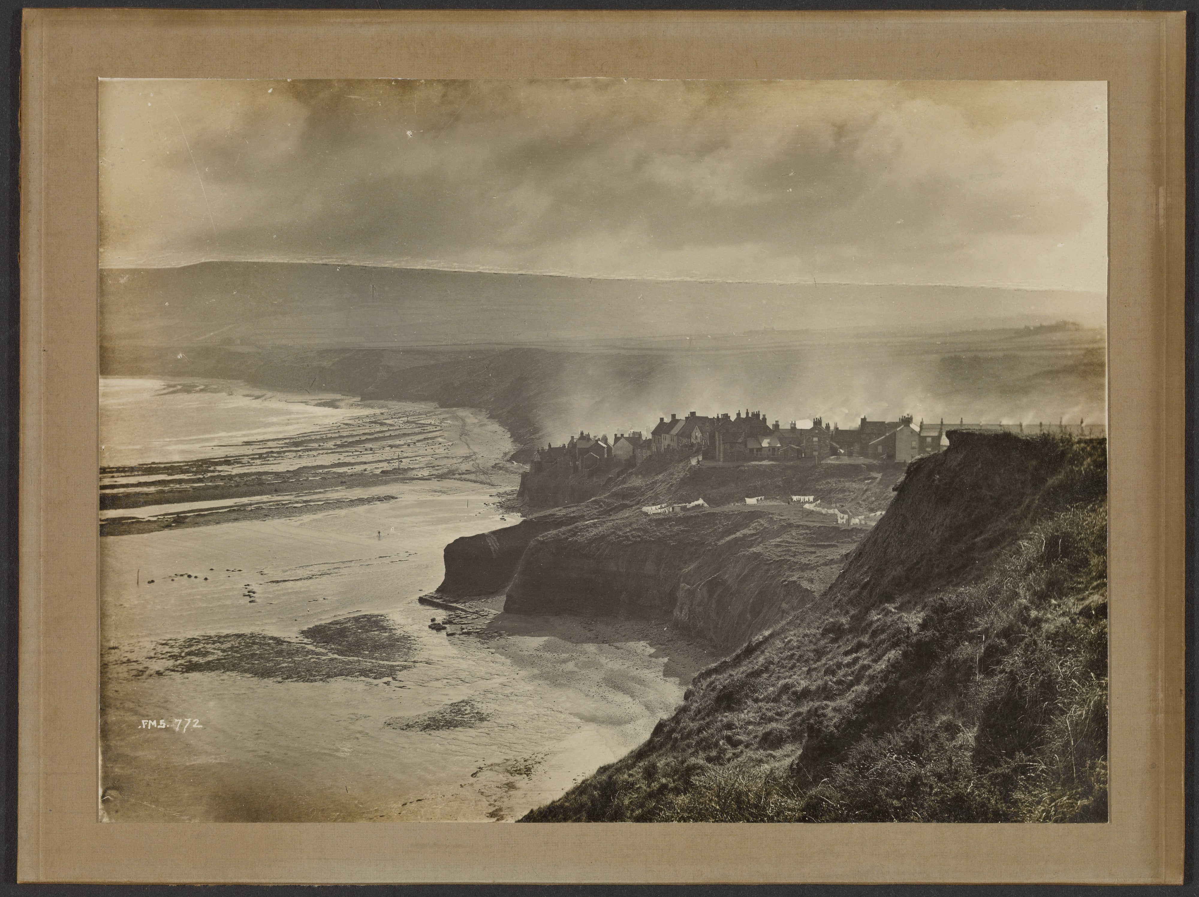 [Houses along coast, Robin Hood's Bay]