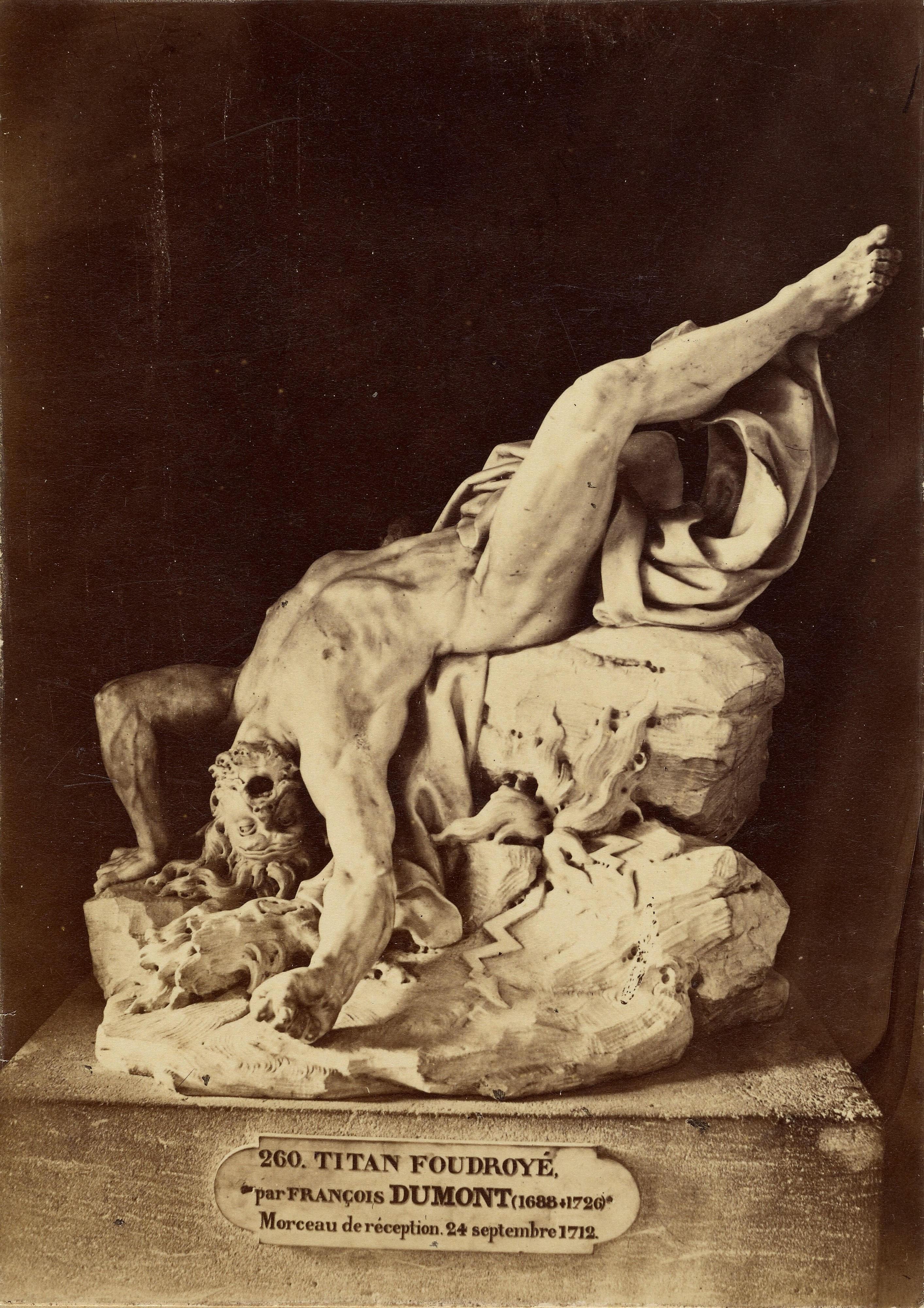 [Titan Struck Down by Lightning, by Dumont]